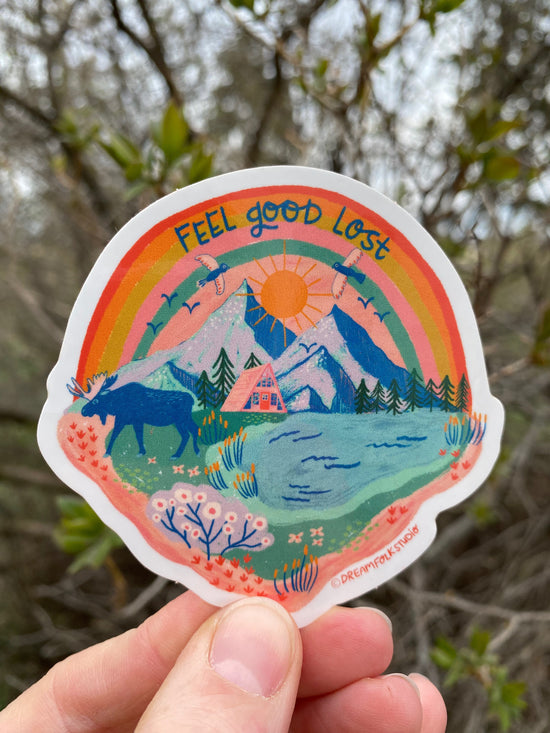 Feel Good Lost Sticker