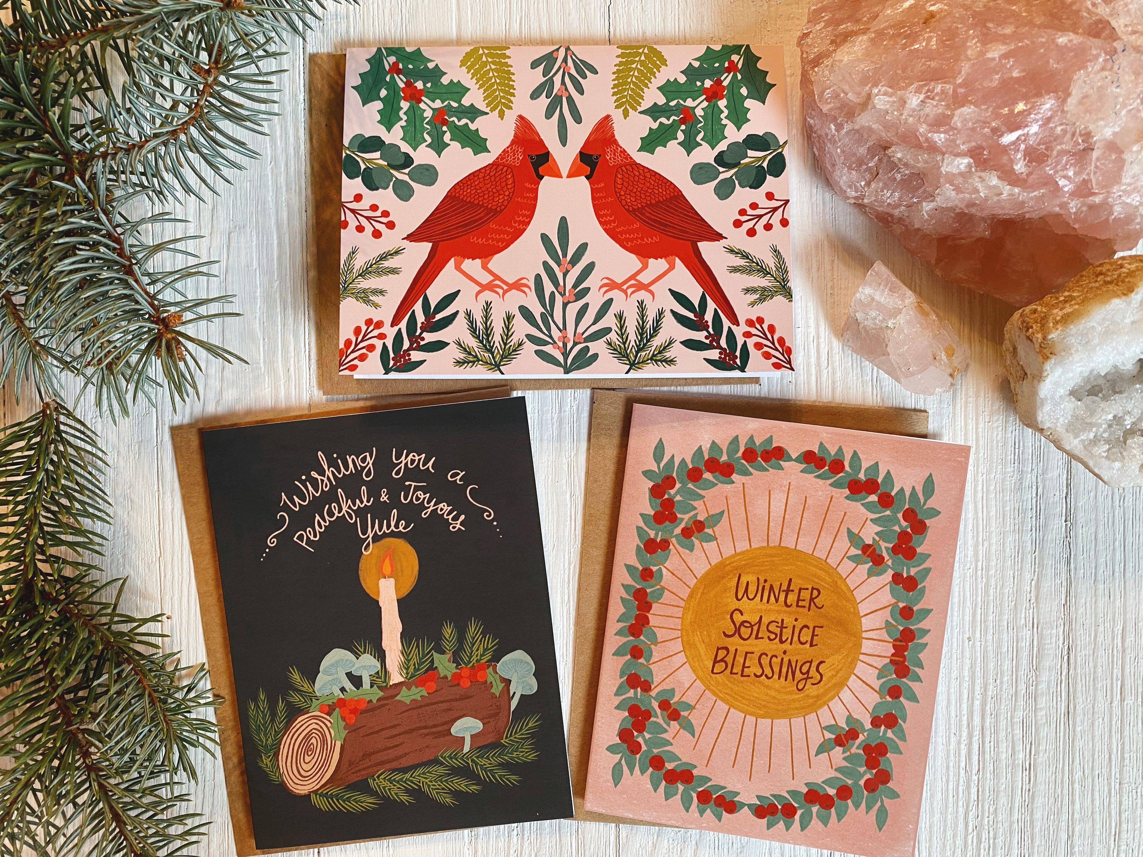 Yule Holiday Notecard Set