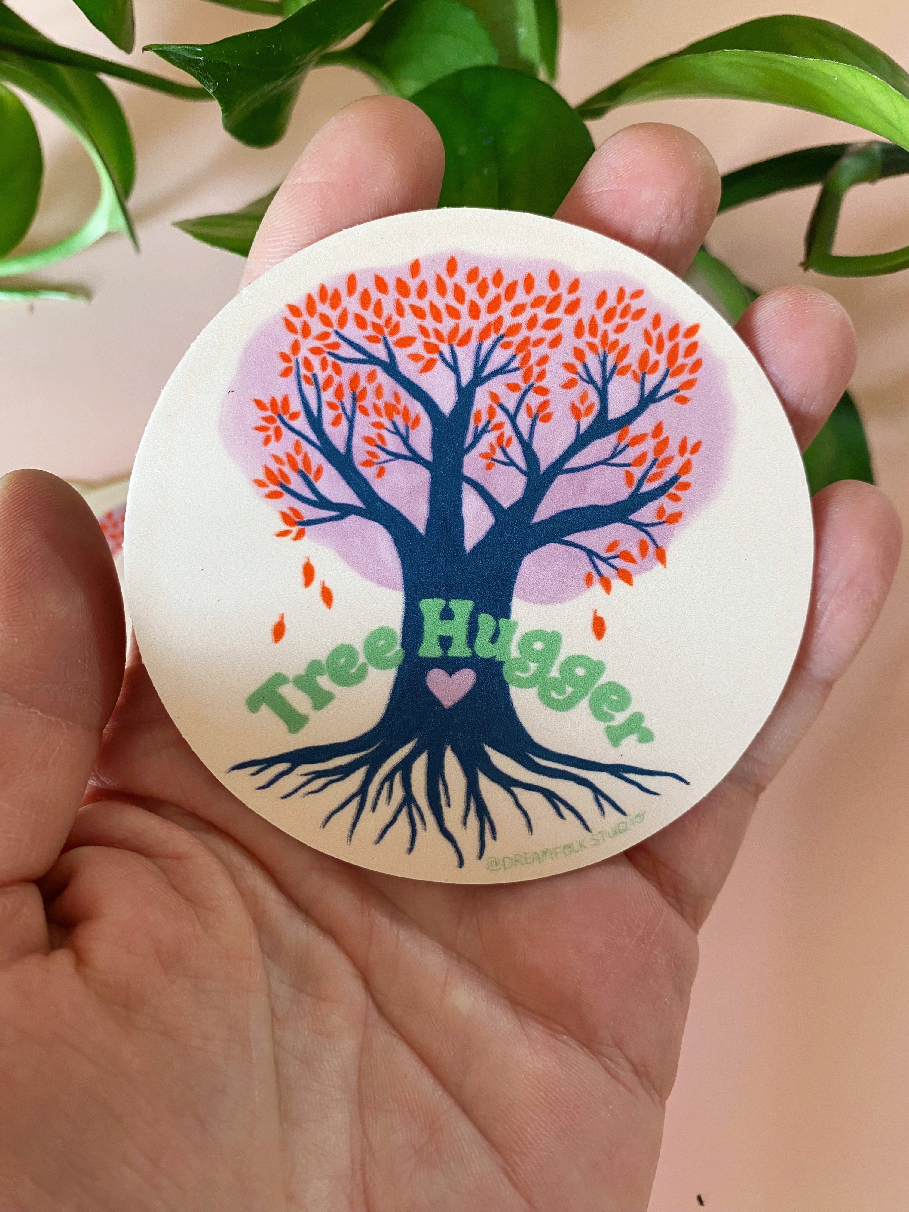 Tree Hugger Sticker