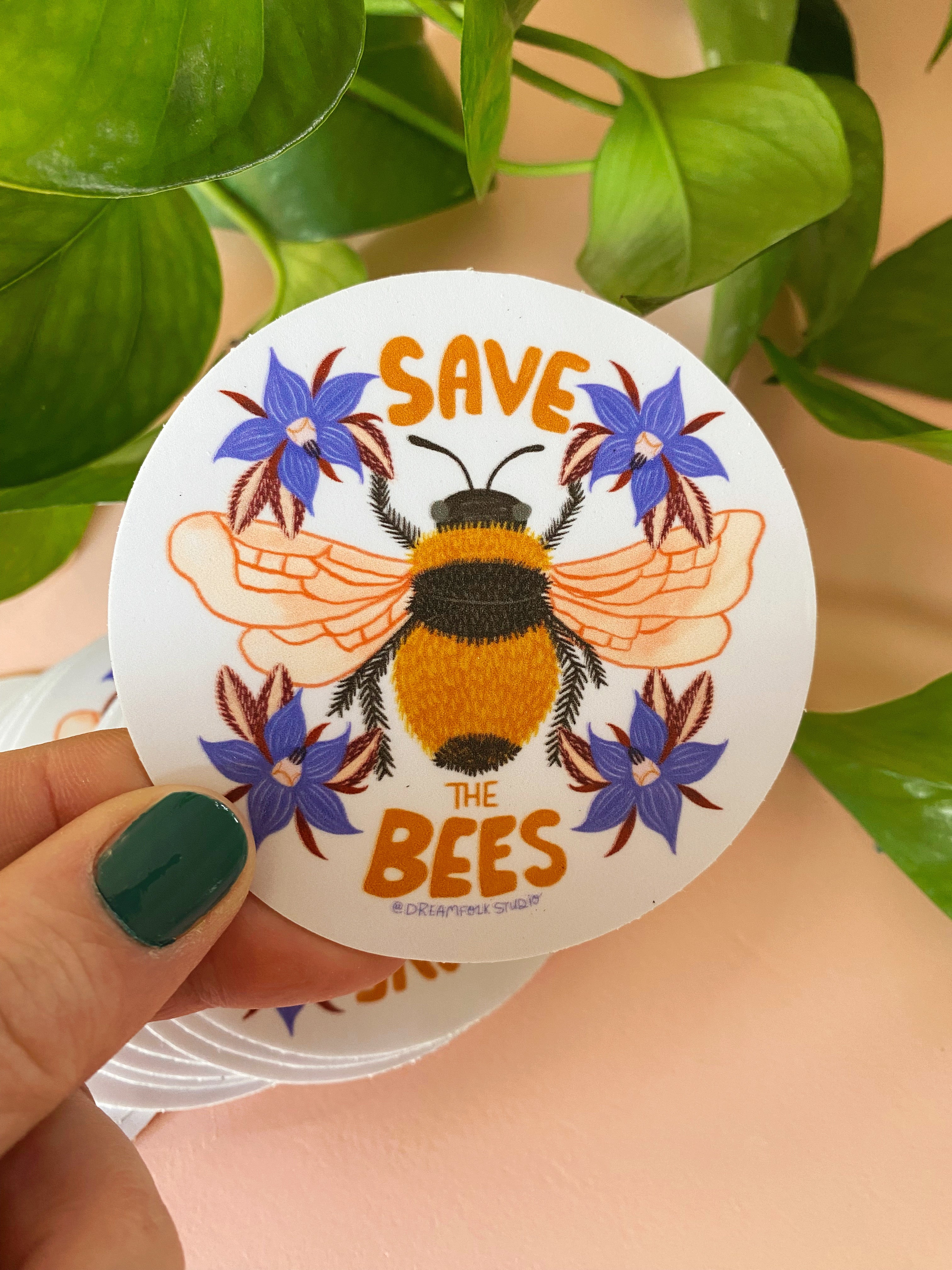 Save the Bees Sticker