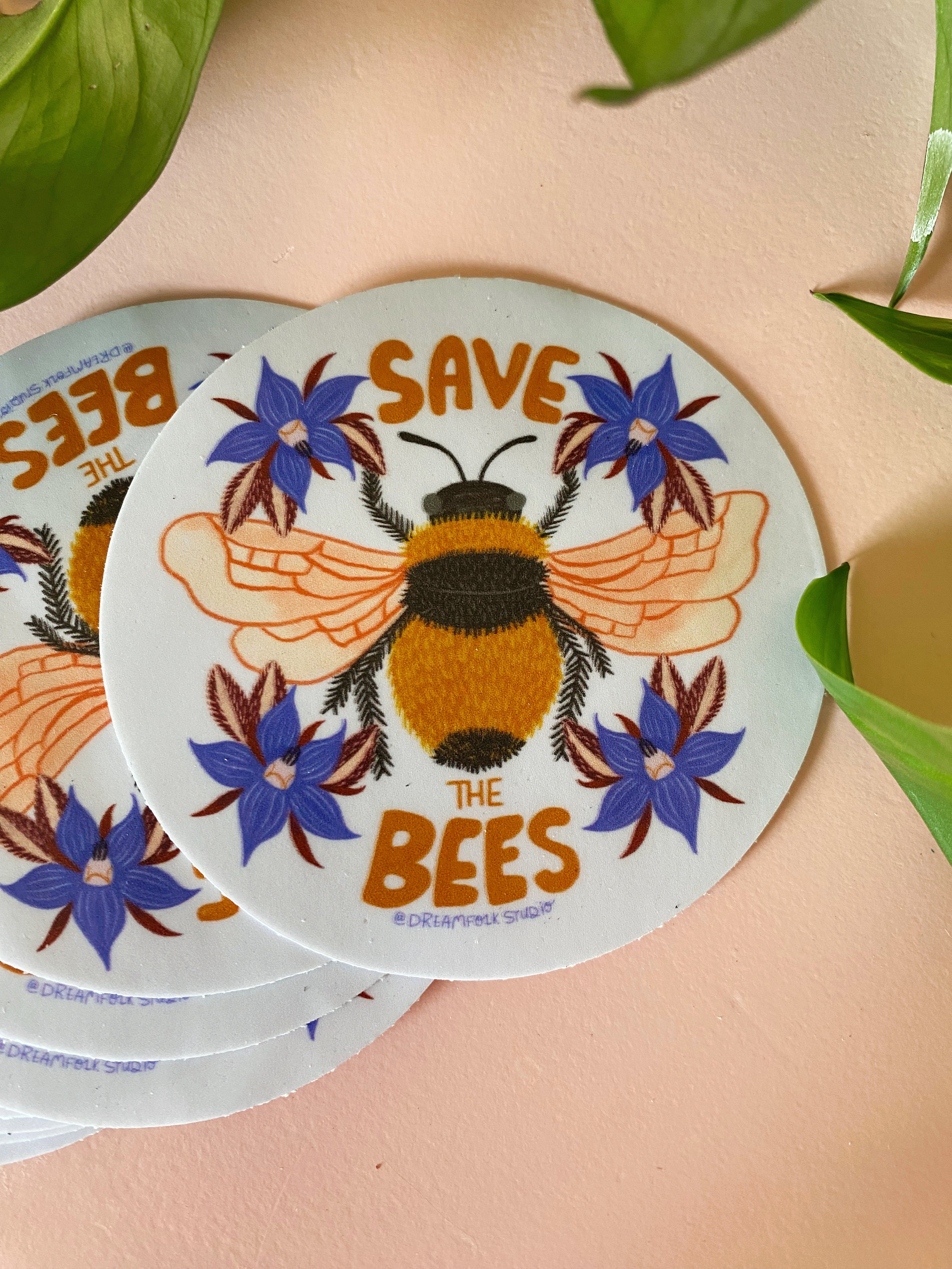 Save the Bees Sticker