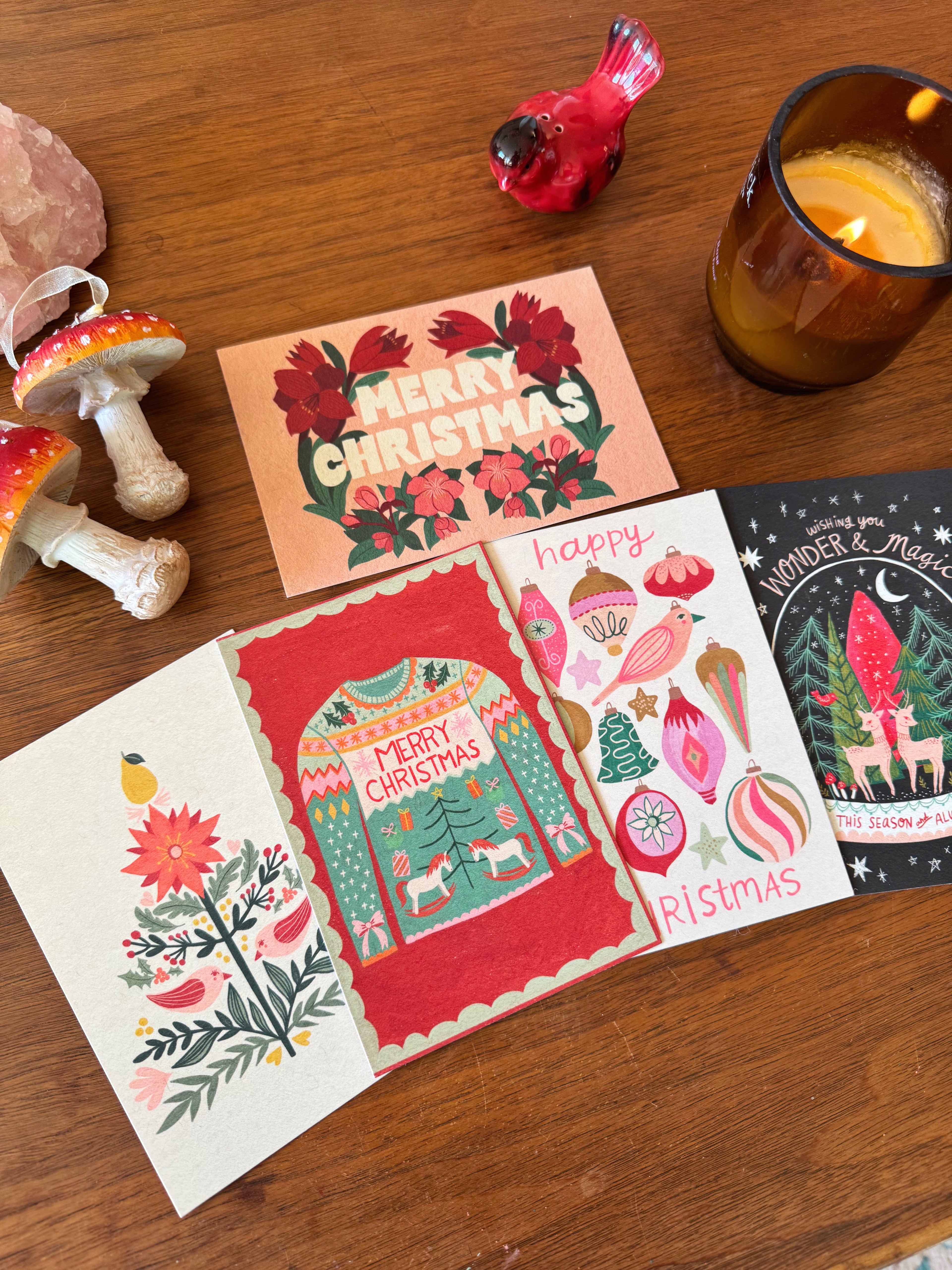 Christmas Postcard Pack | 10 postcards