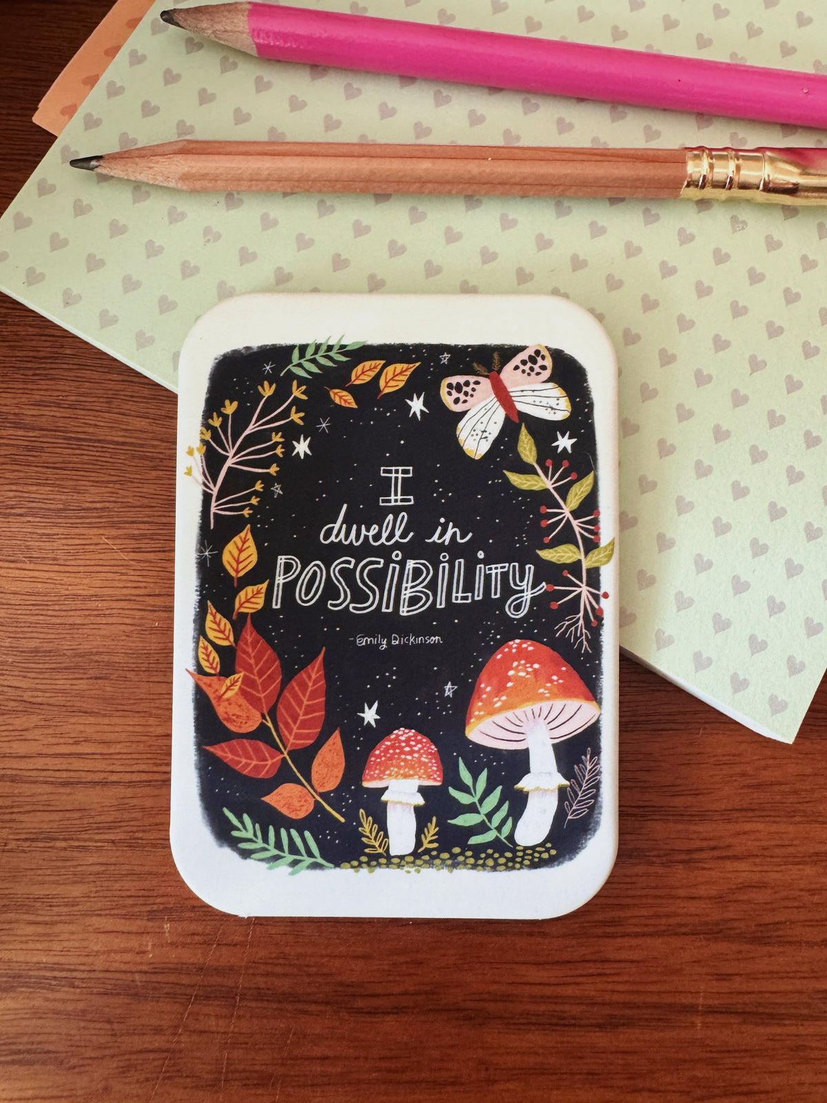 I Dwell in Possibility Magnet | Nature Wisdom Collection