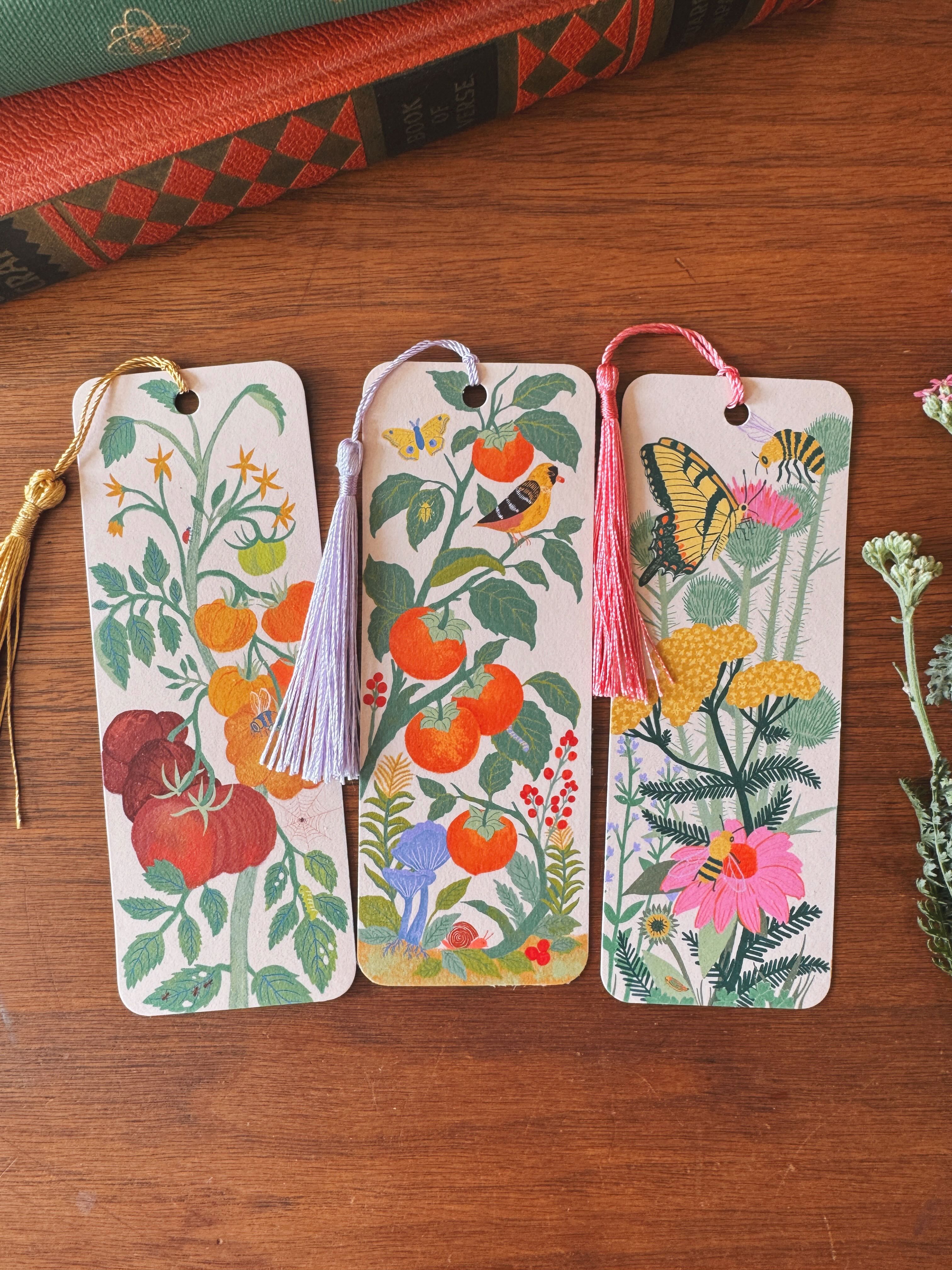 Pollinators | Dream Folk Garden Bookmark