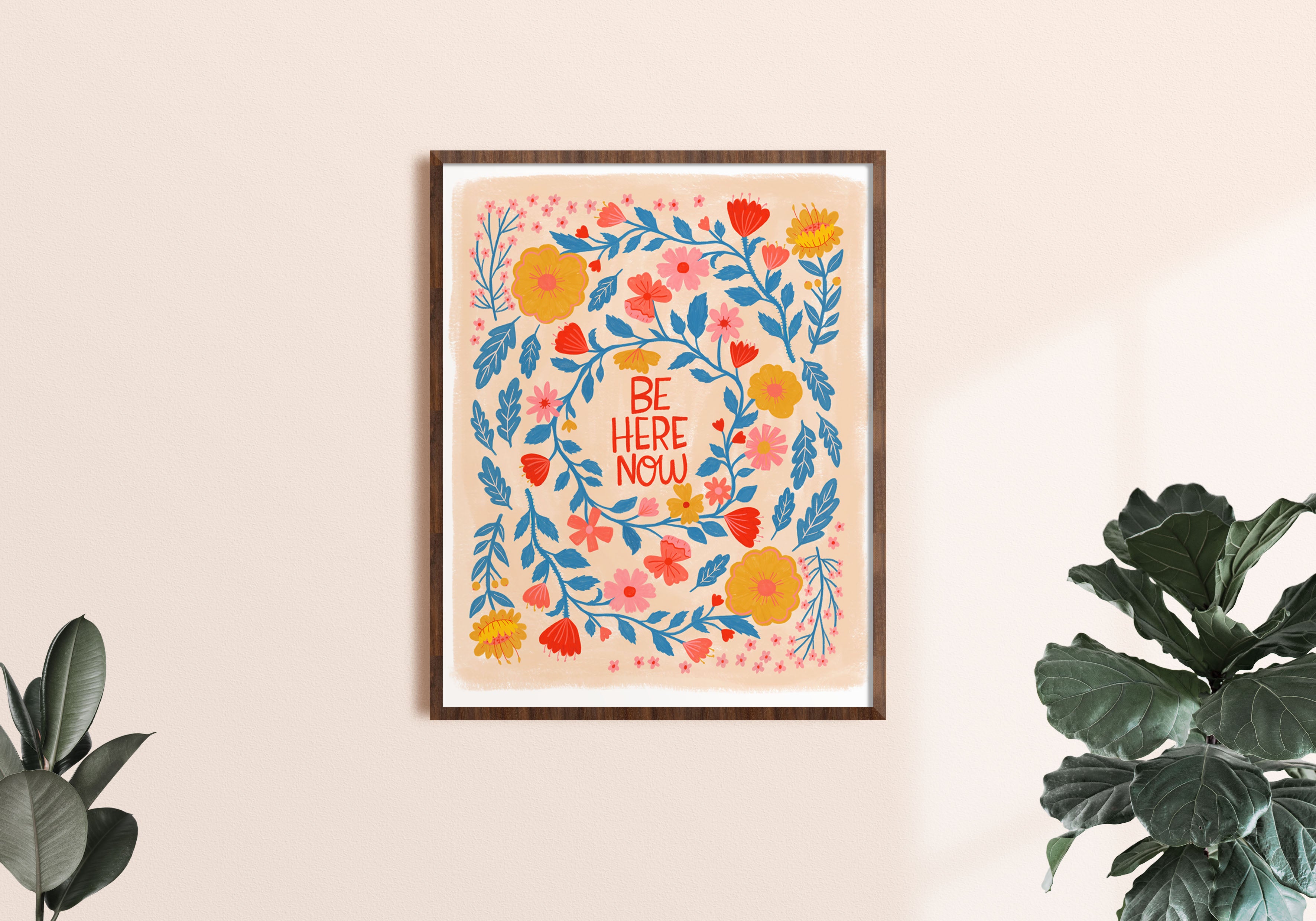 Be Here Now - Art Print