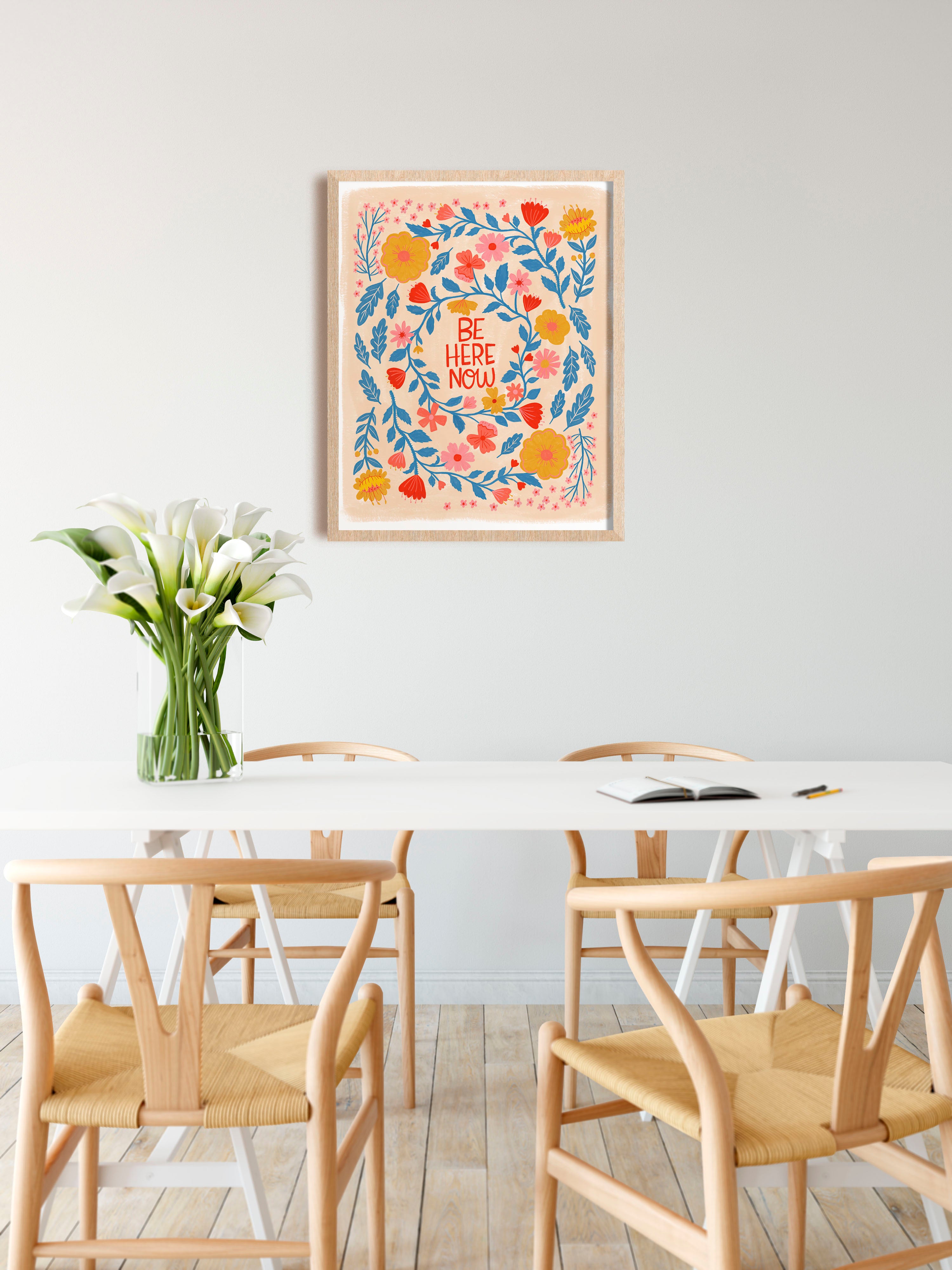 Be Here Now - Art Print