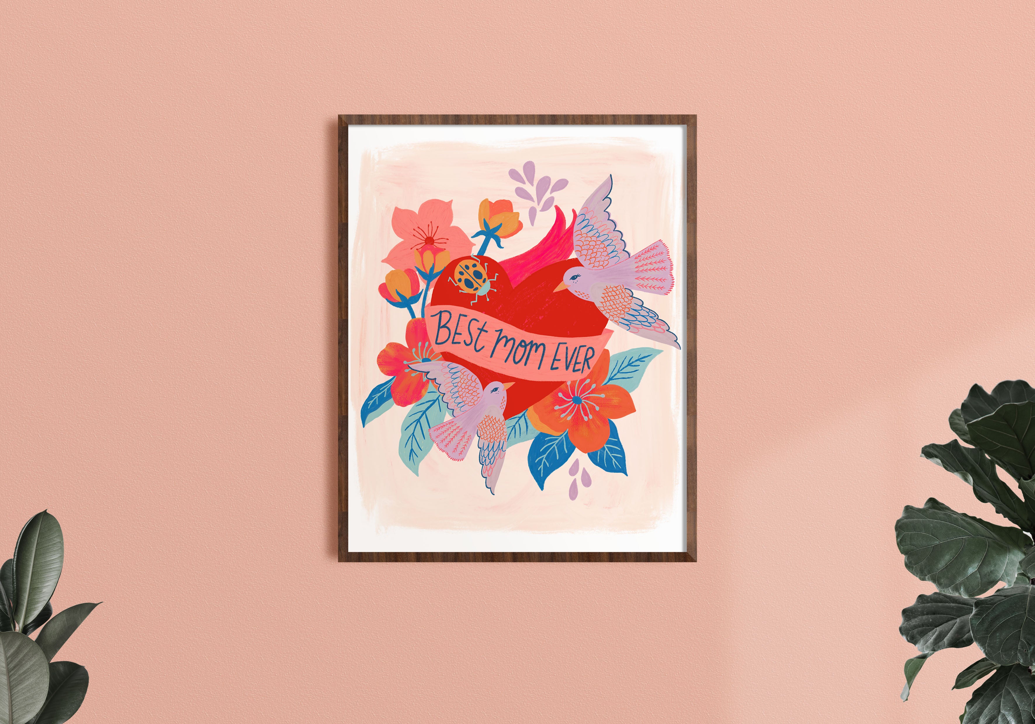 Best Mom Ever - Art Print
