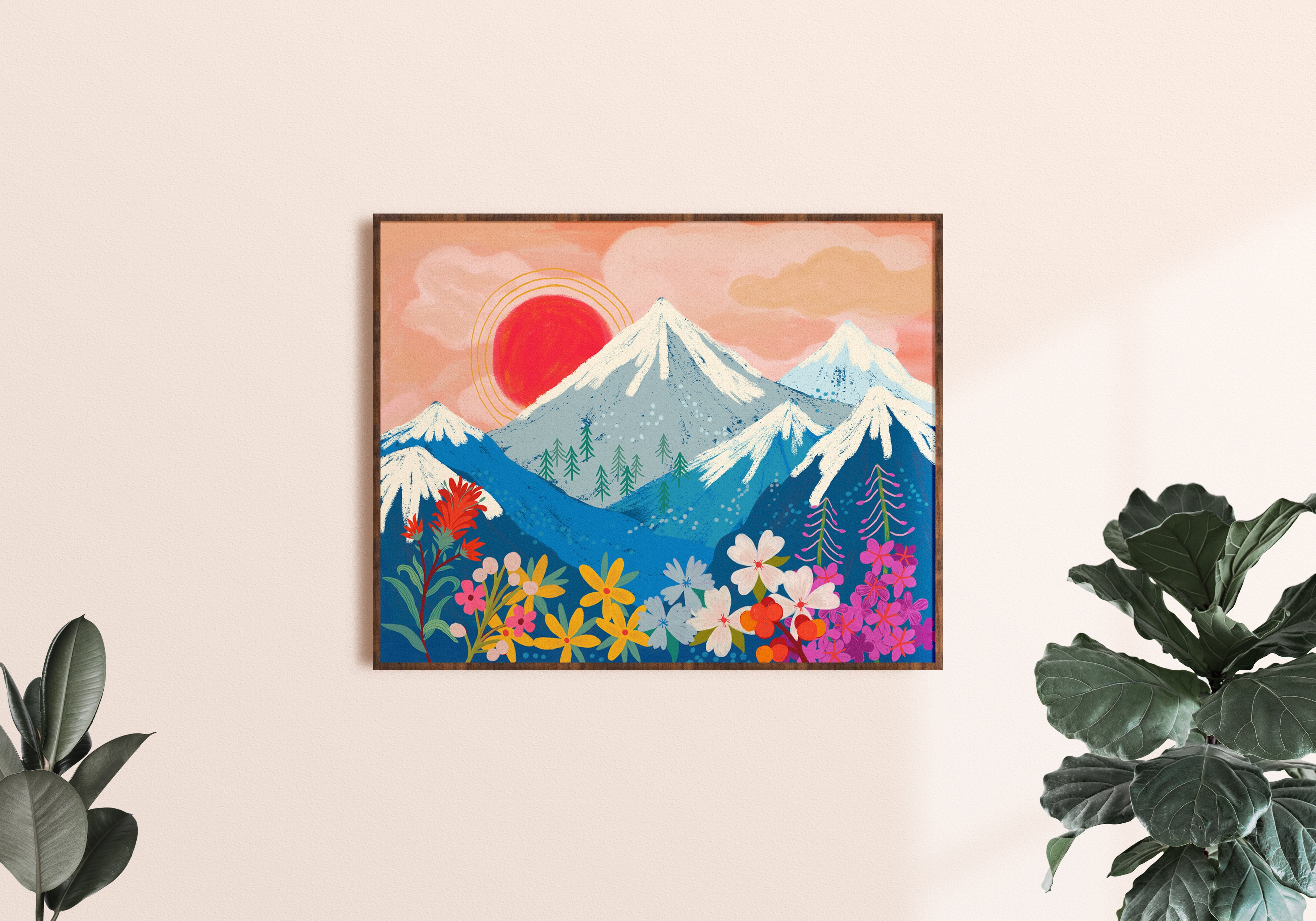 Blue Mountains - Art Print