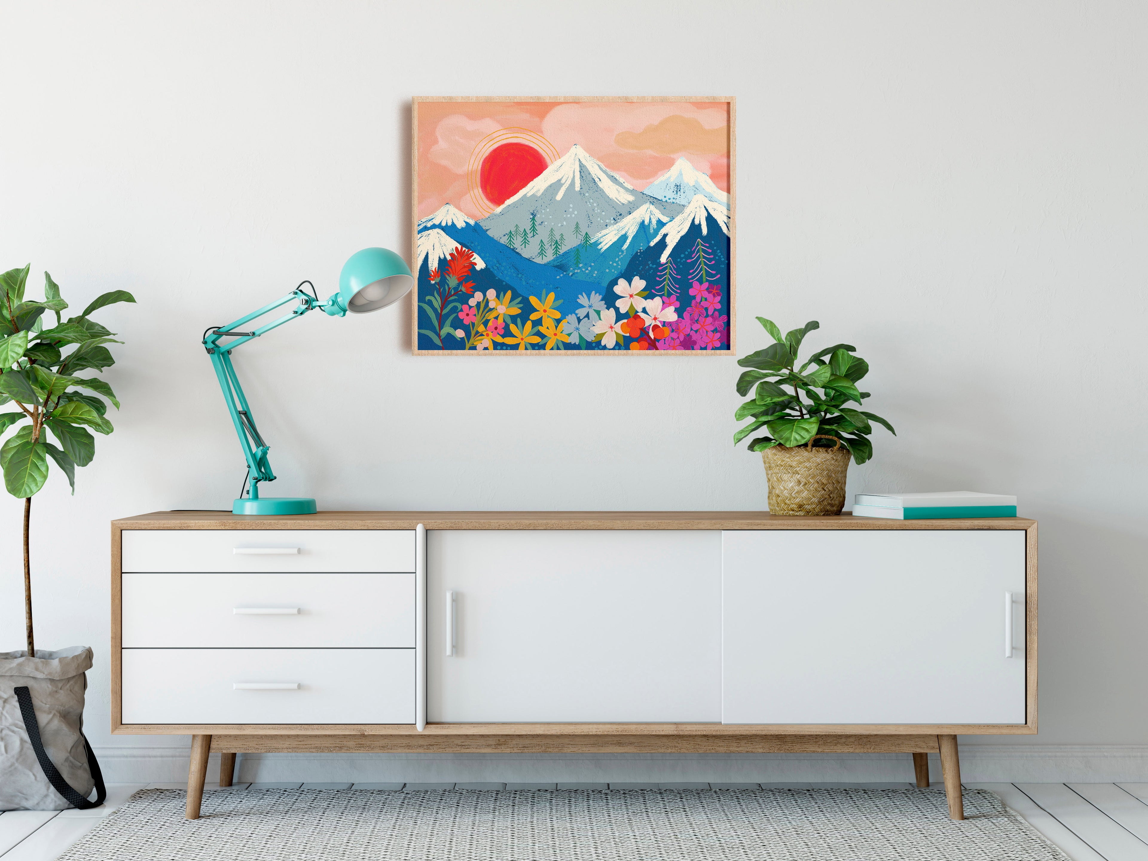 Blue Mountains - Art Print