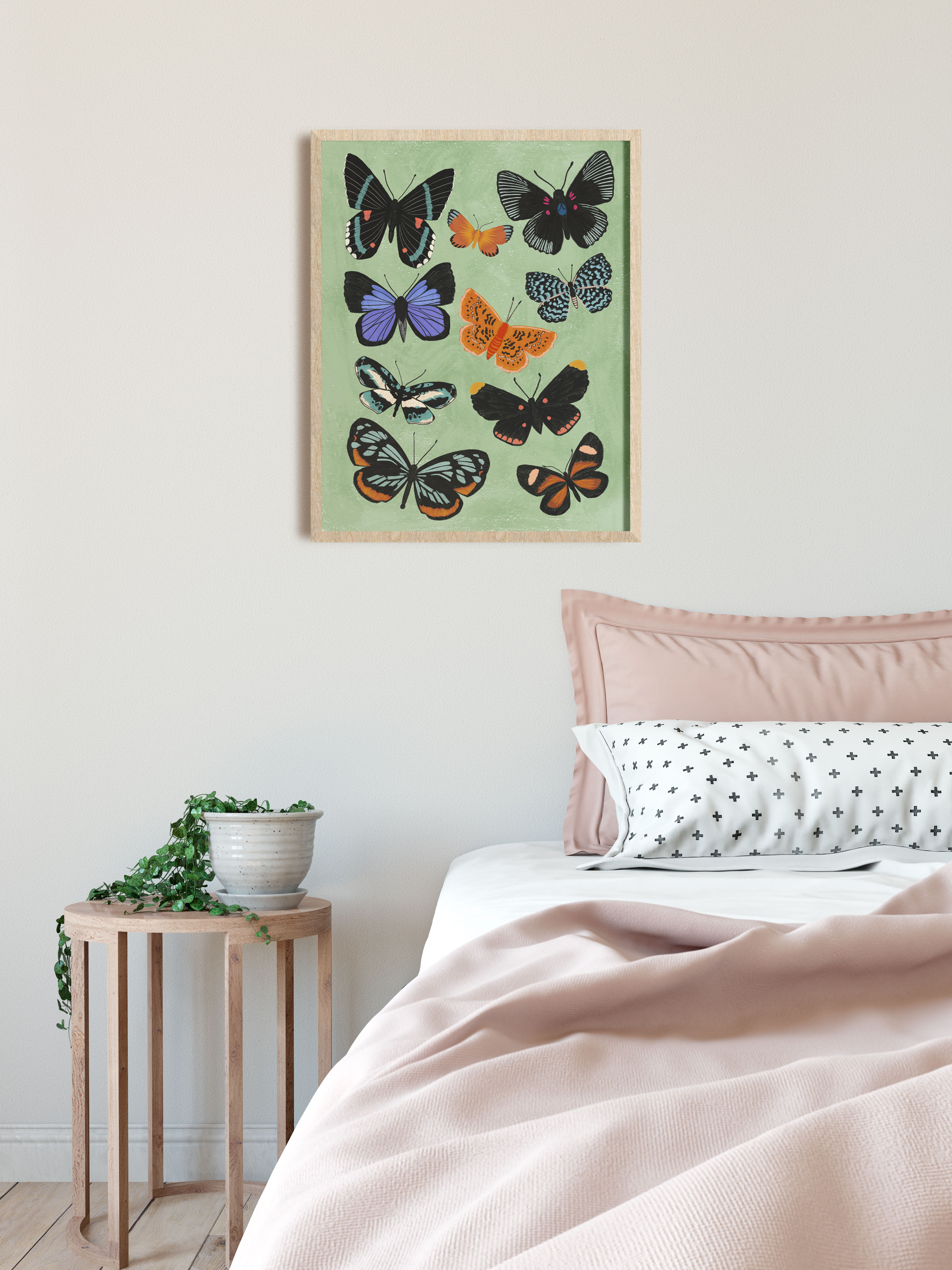 Butterfly Chart - Art Print