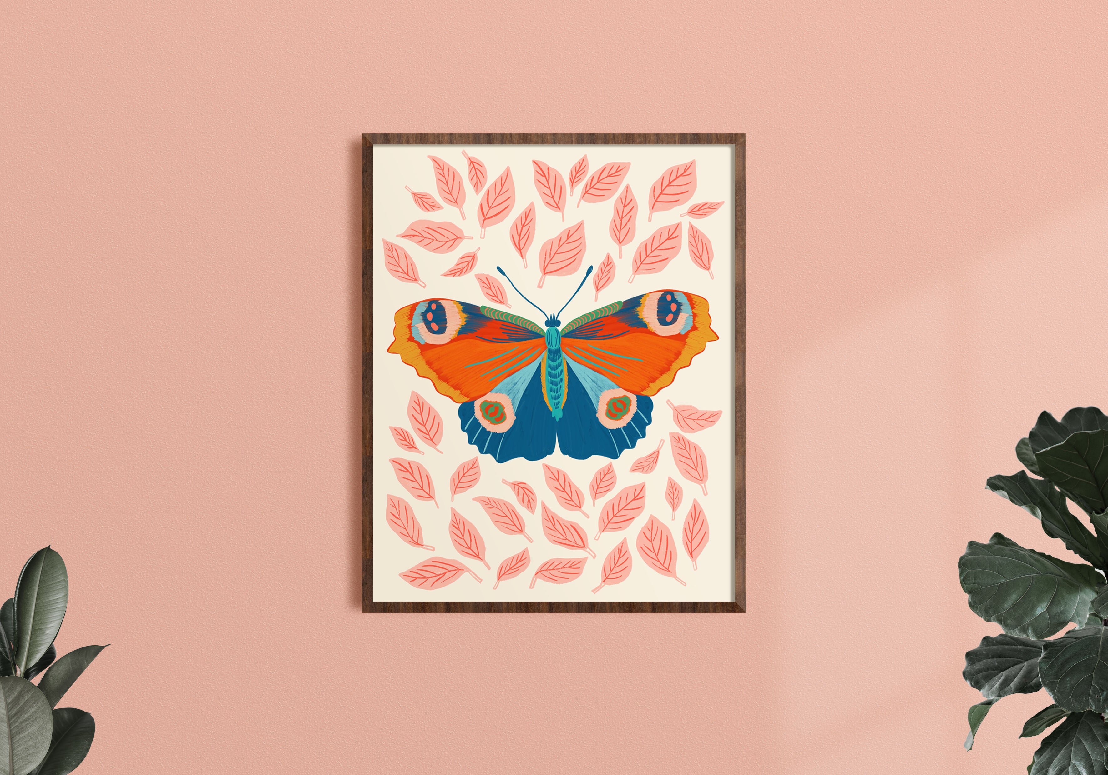 Kaleidoscope Butterfly - Art Print