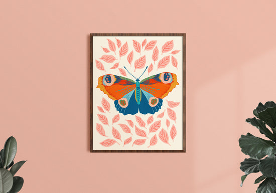 Kaleidoscope Butterfly  - Art Print