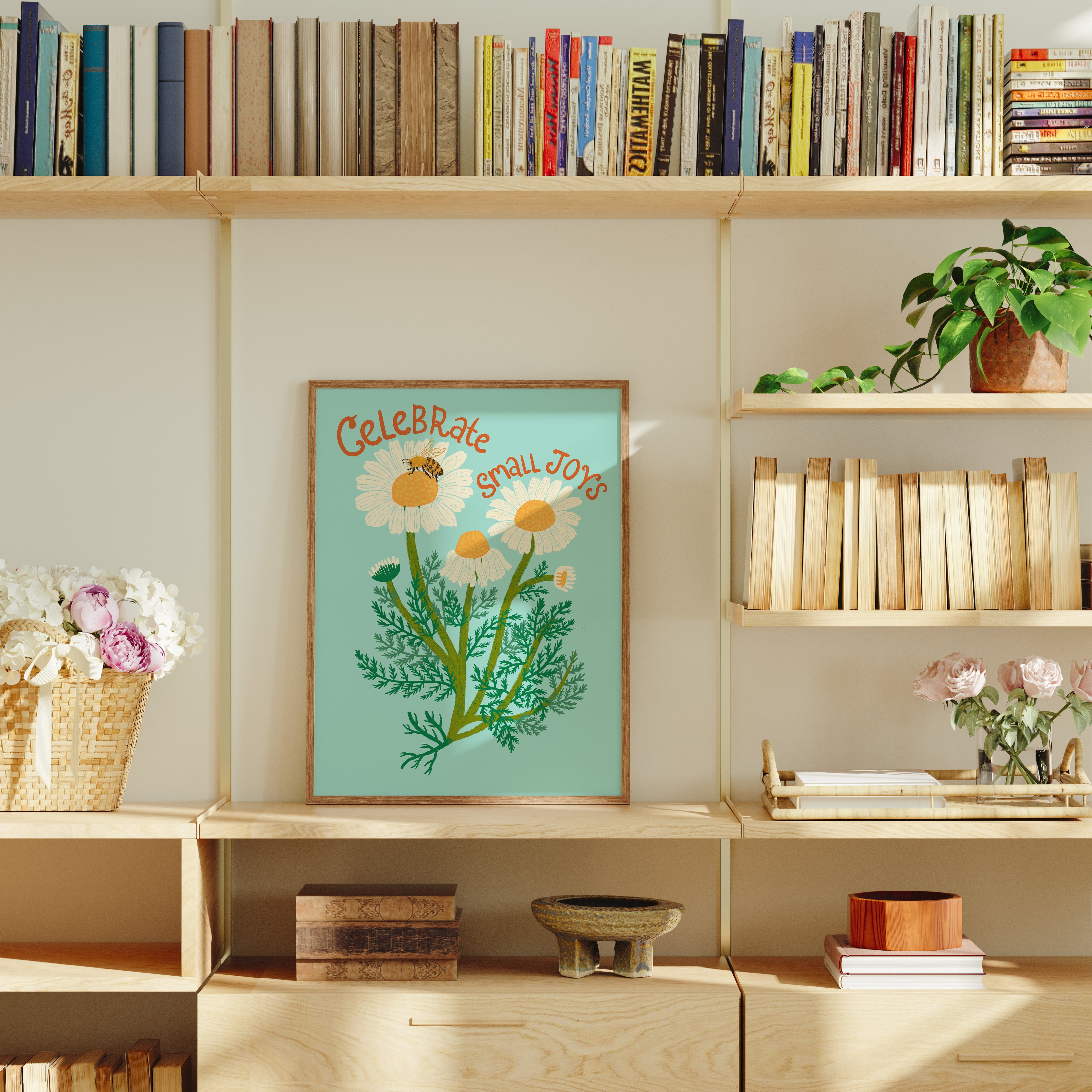 Celebrate Small Joys Art Print