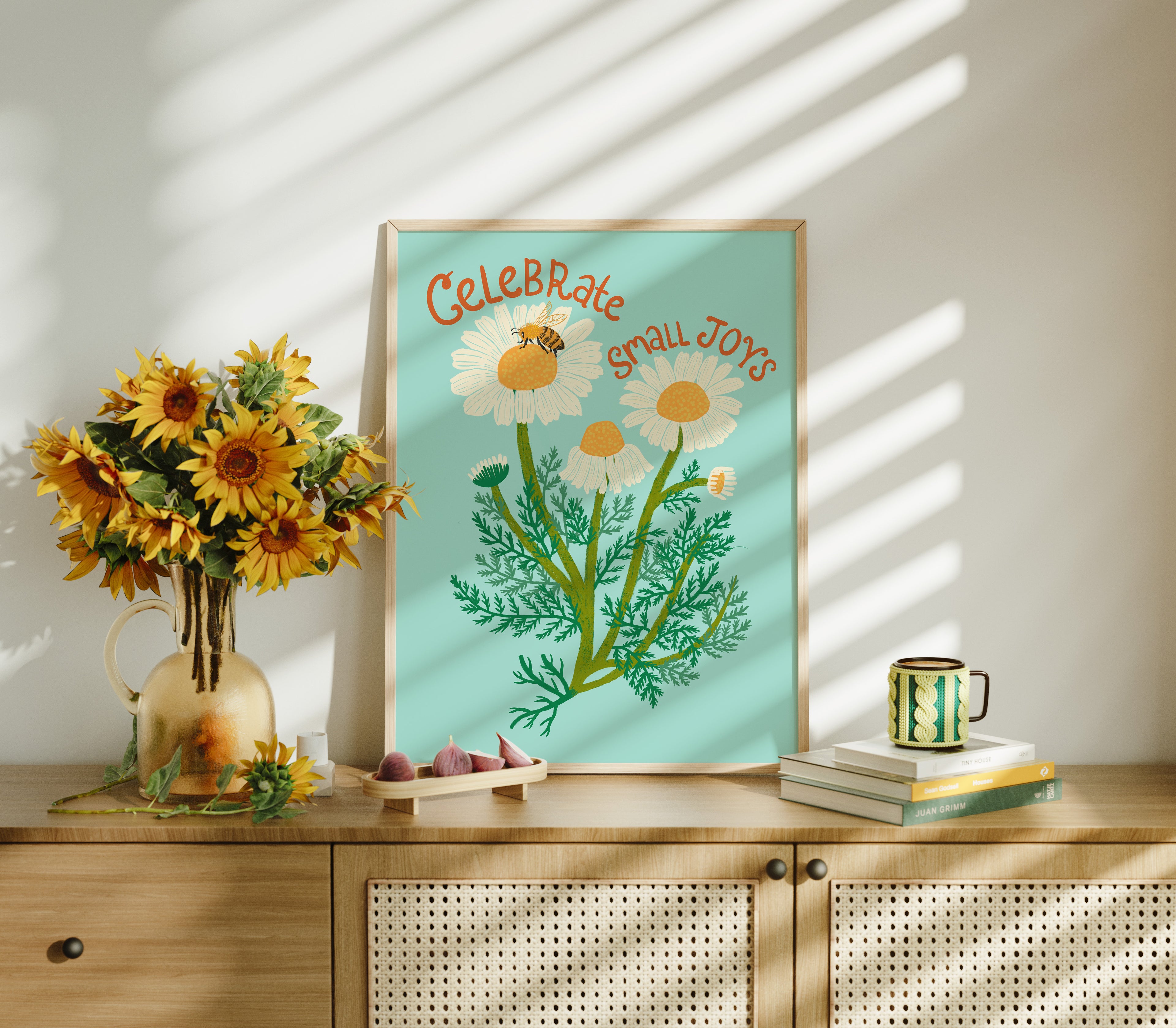 Celebrate Small Joys Art Print