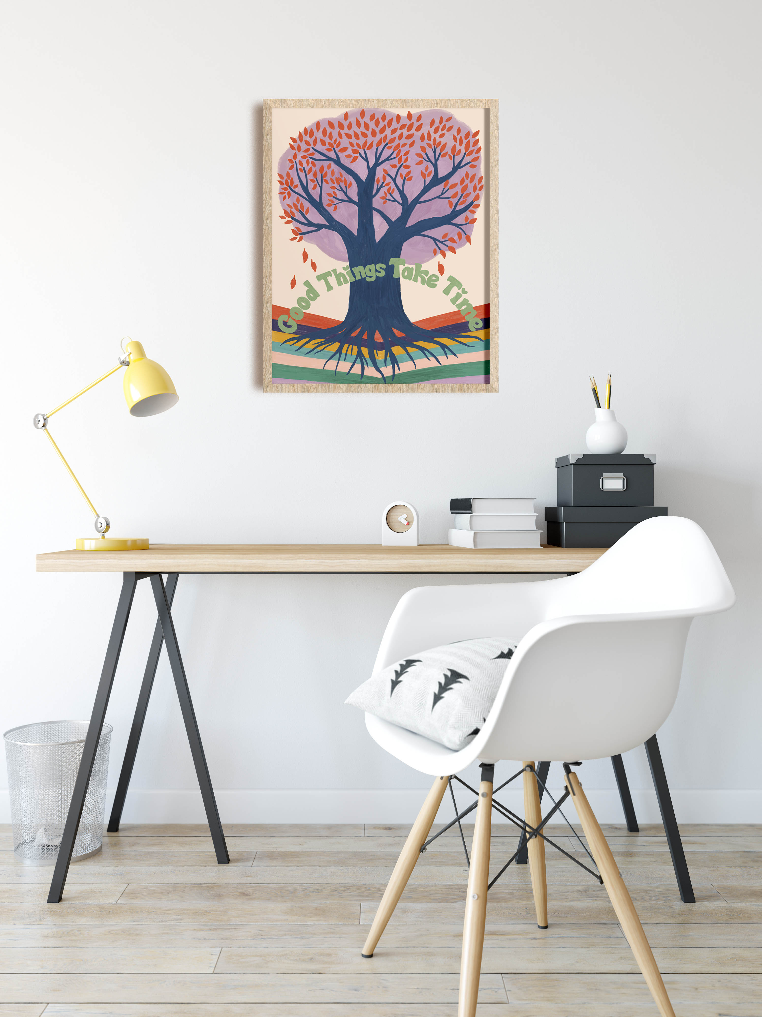 Good Things Take Time - Art Print