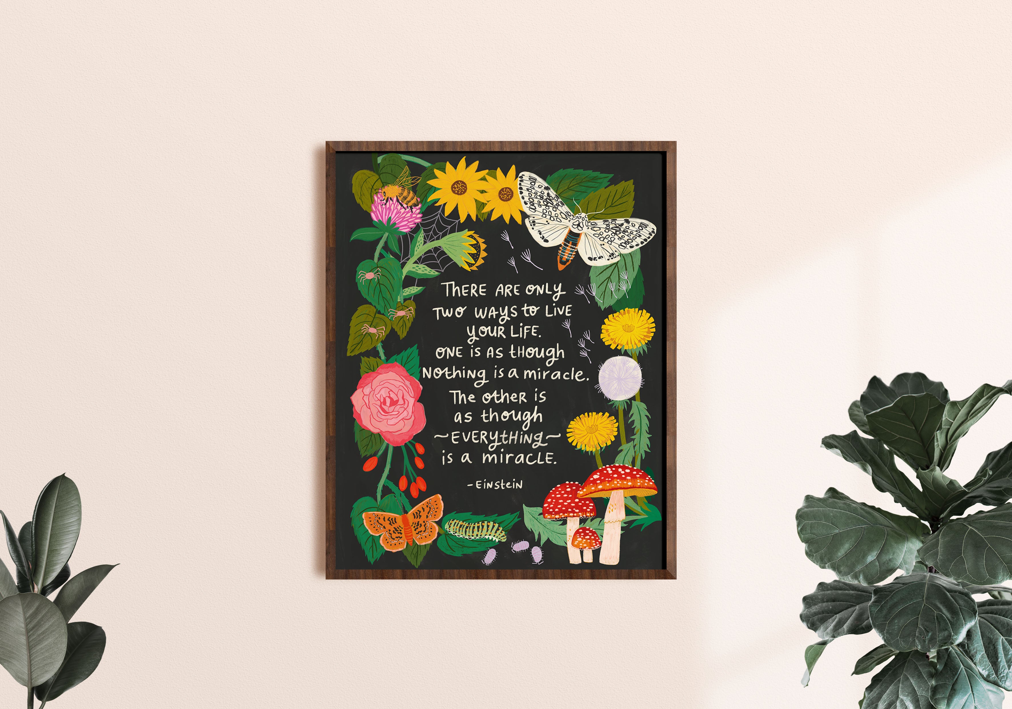 Everything is a Miracle - Art Print