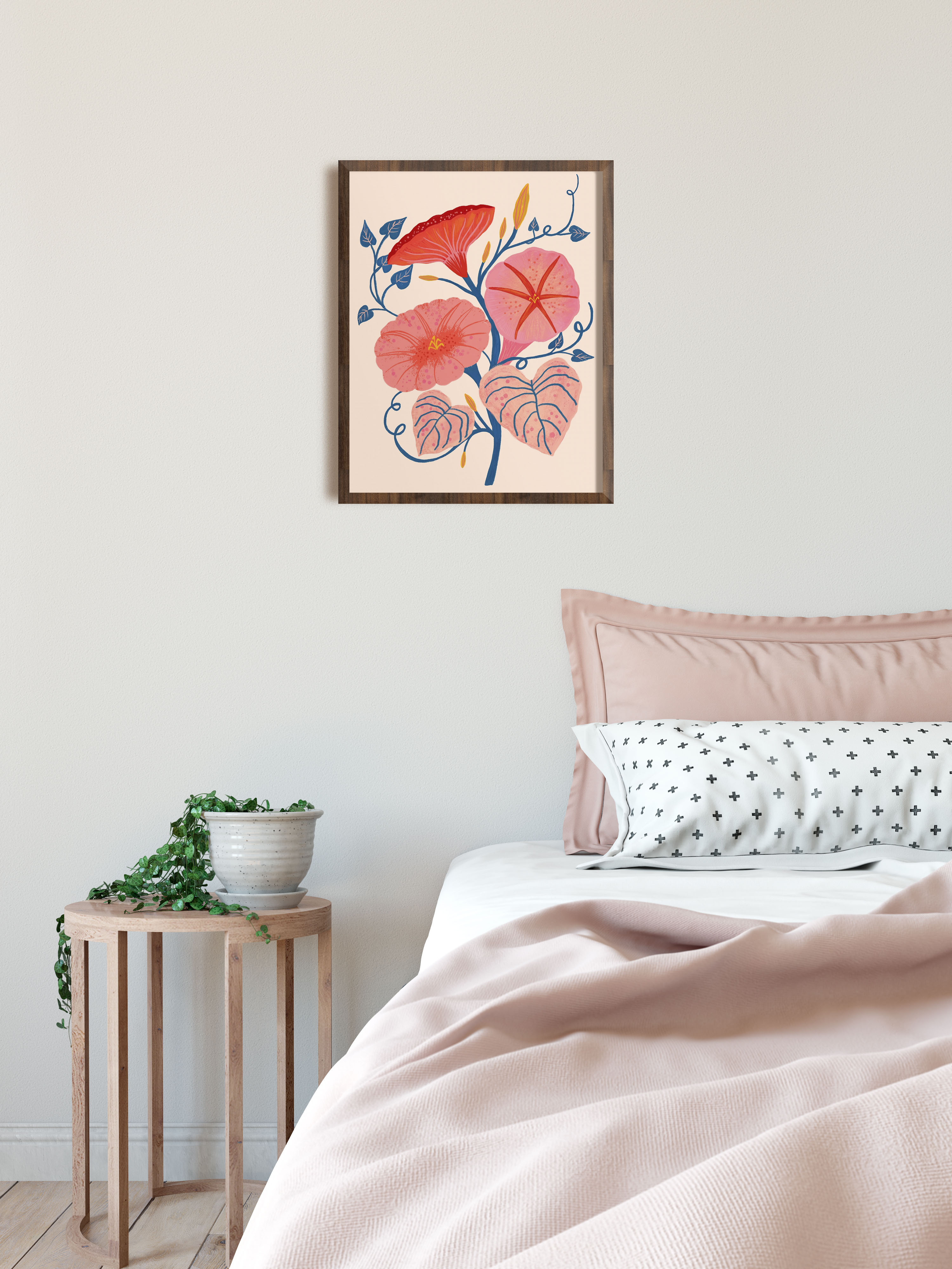 Morning Glories - Art Print