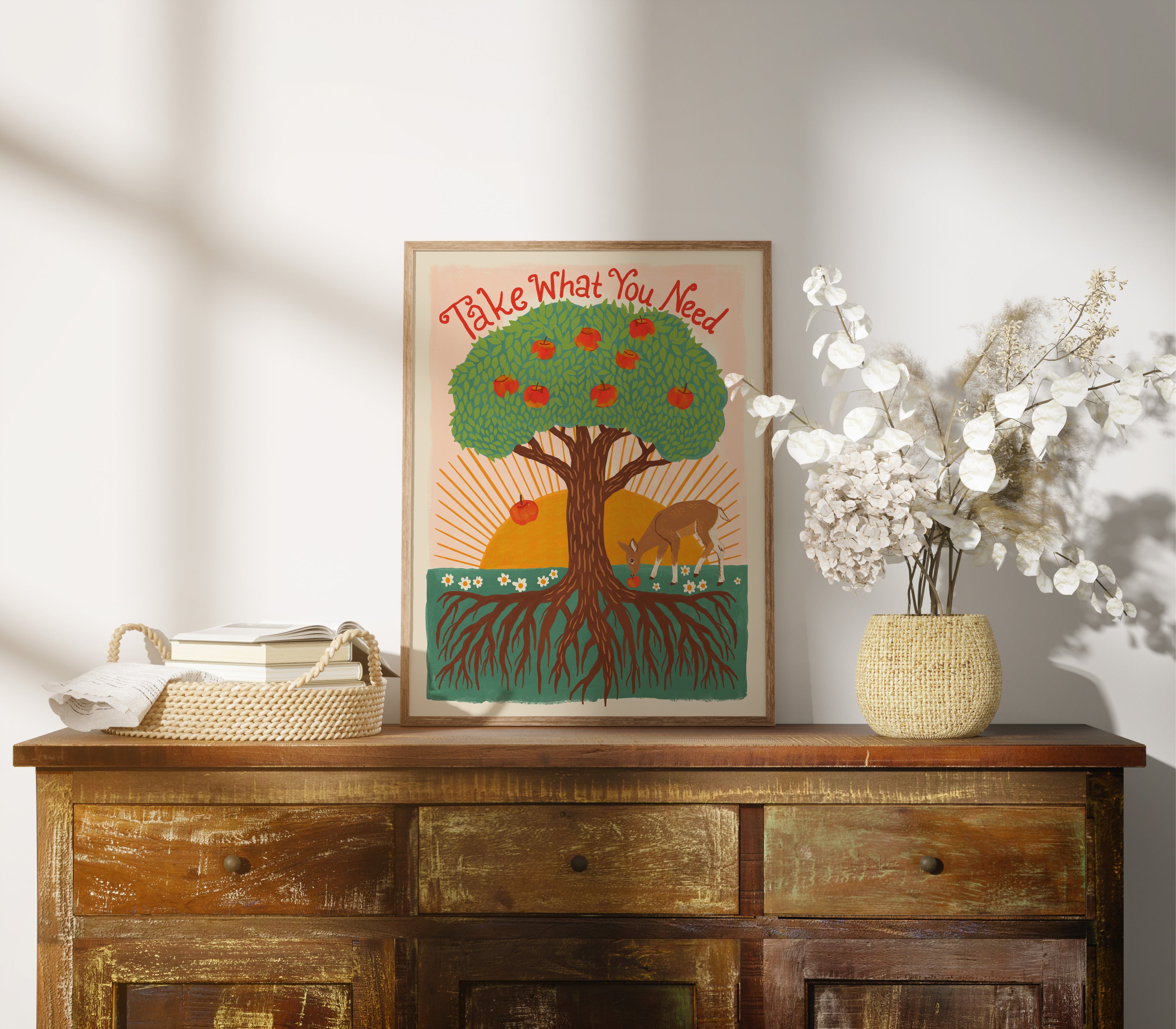 Take What You Need Art Print