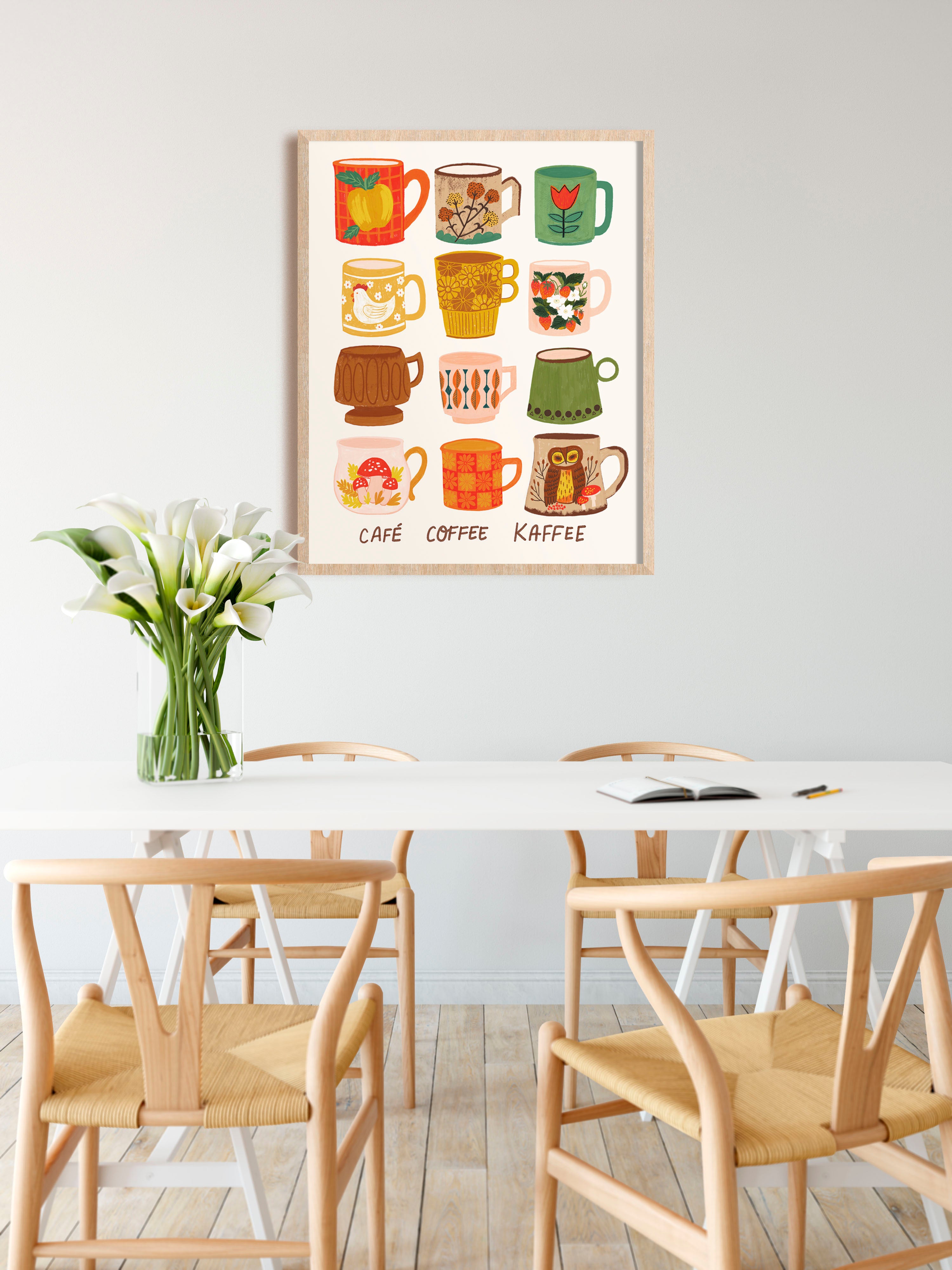 Vintage Coffee Mug Art Print