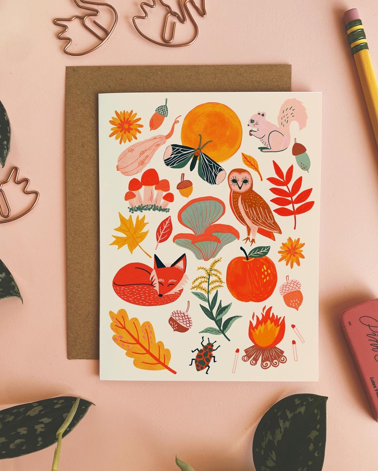 Favorite Fall Things - Notecard Set