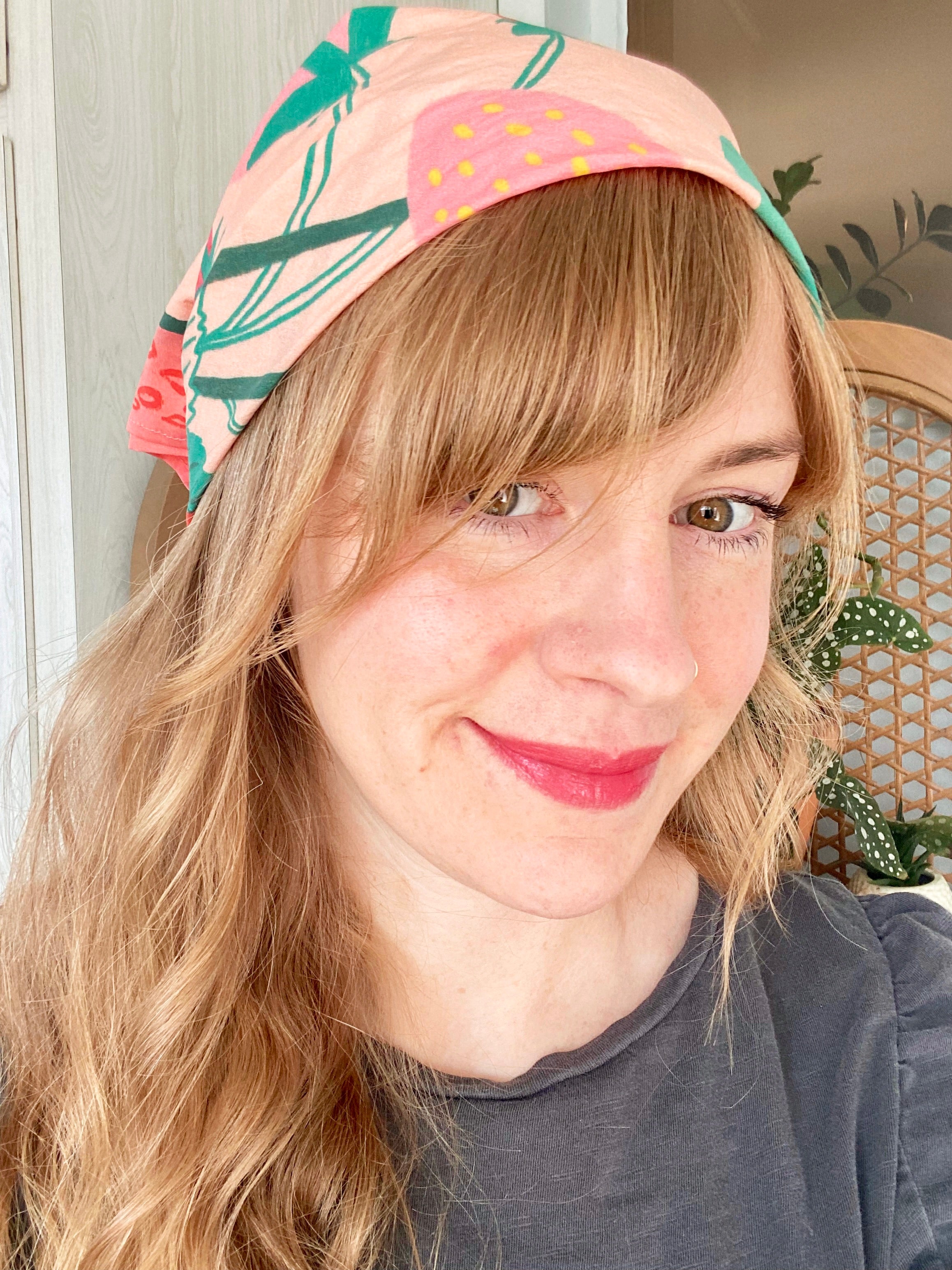 Strawberry Dream Bandana Scarf