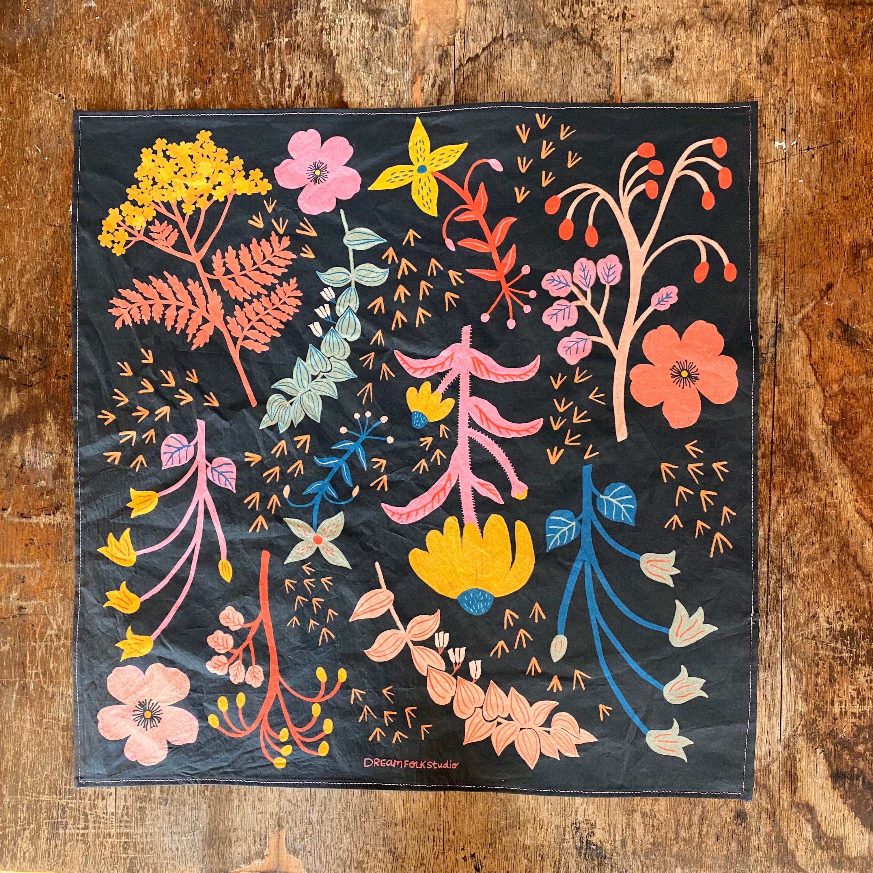 Super Blooms Bandana Scarf