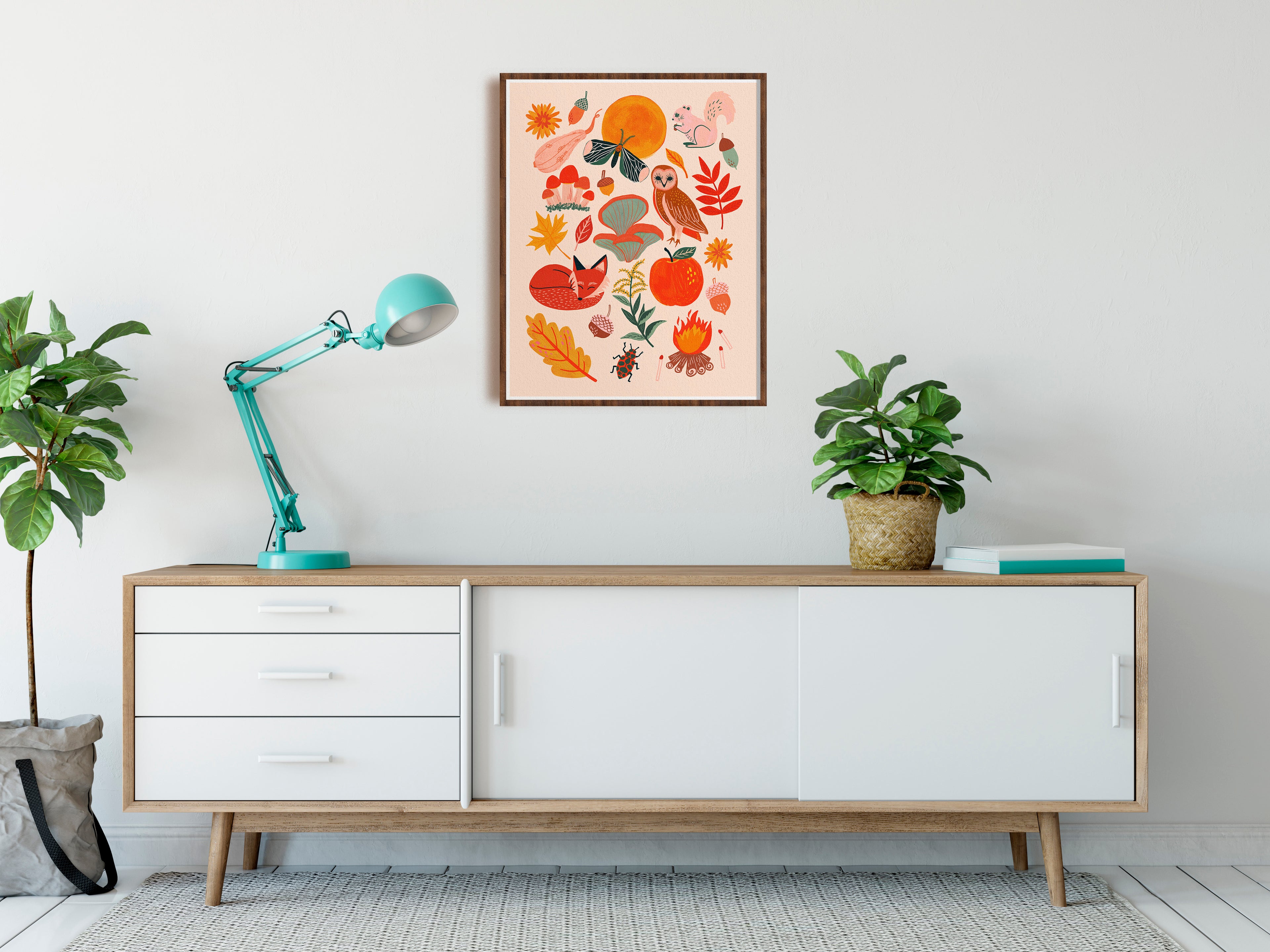 Favorite Fall Things - Art Print