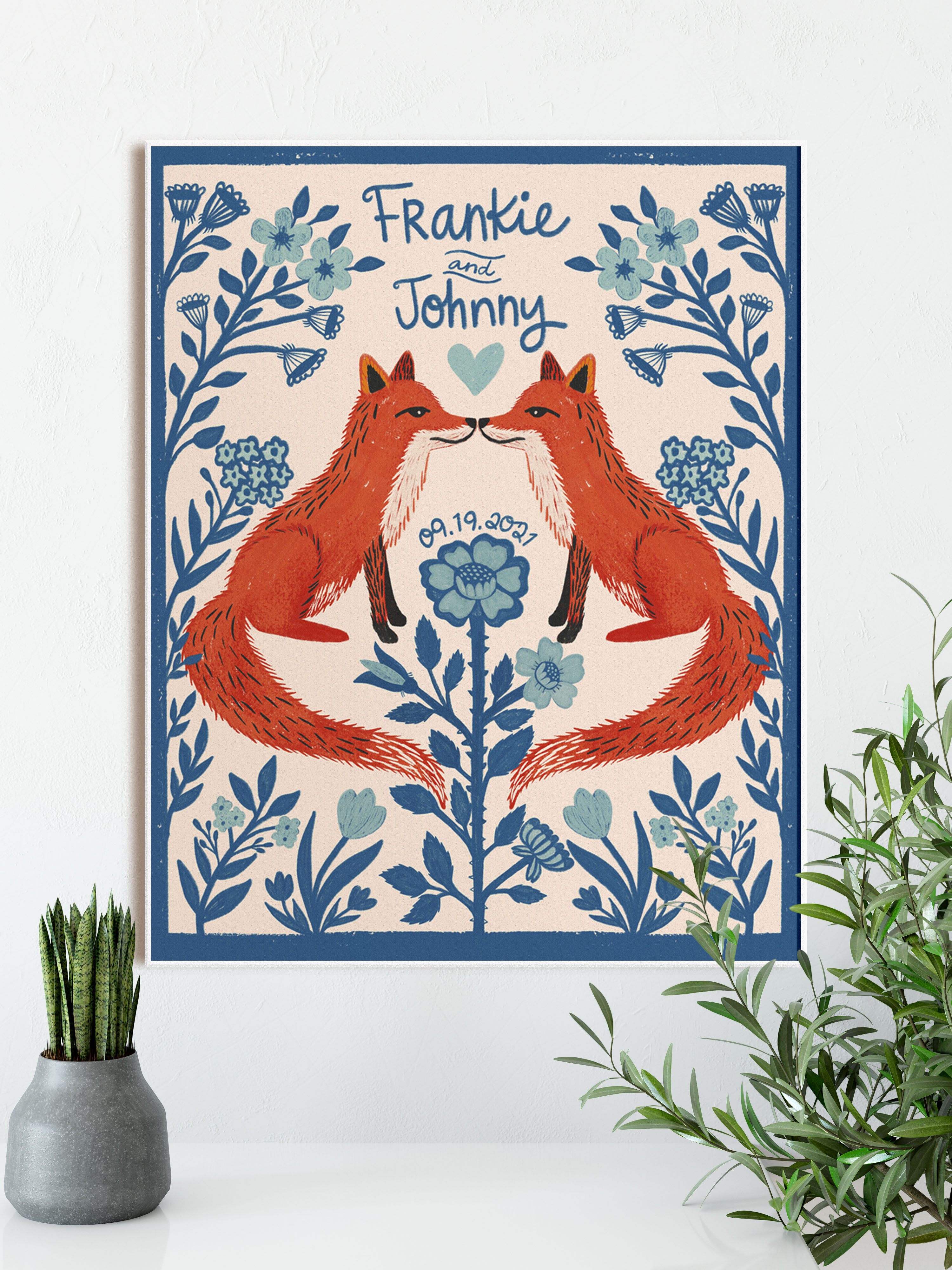 Fox Personalized Print
