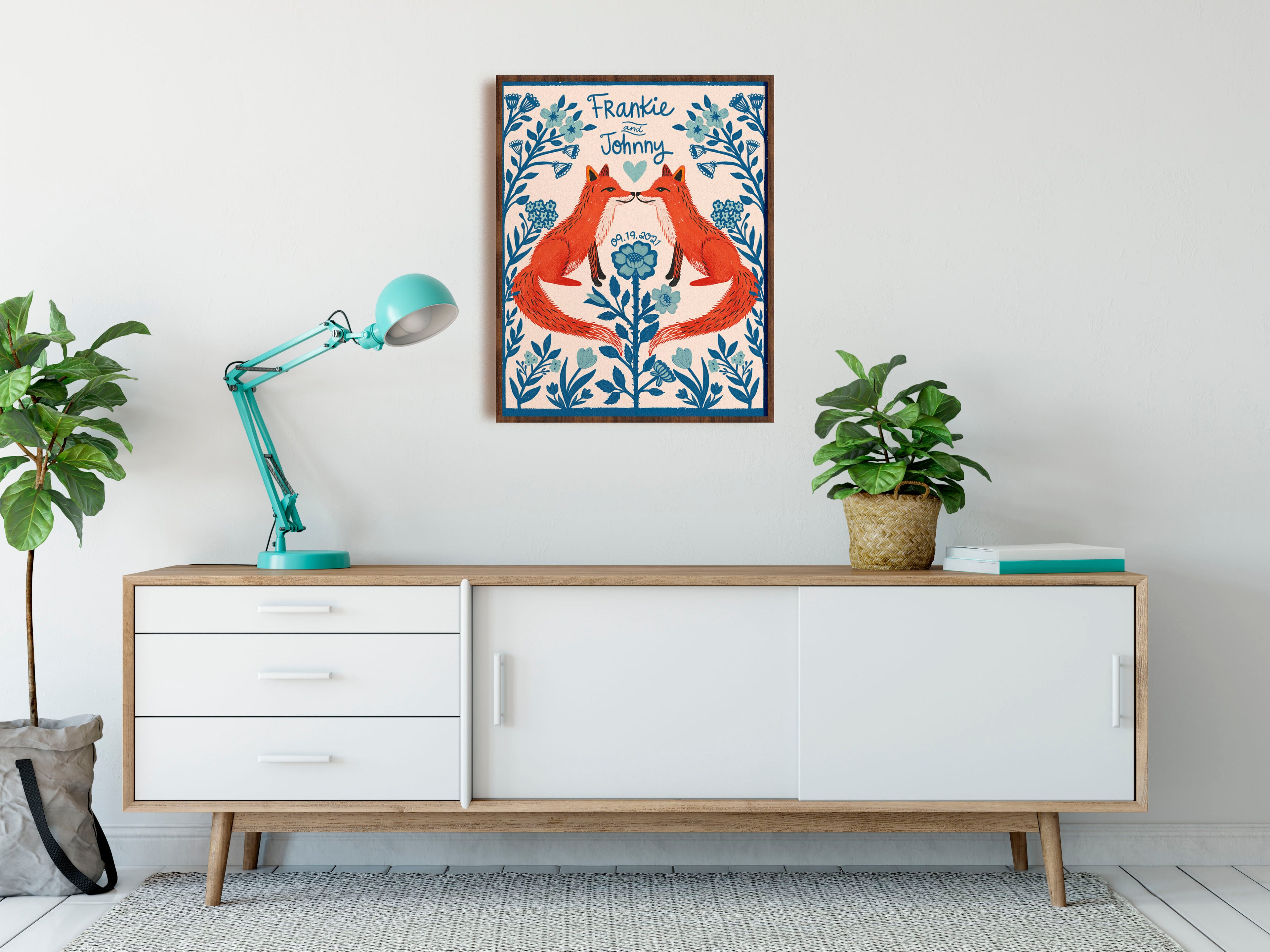 Fox Personalized Print