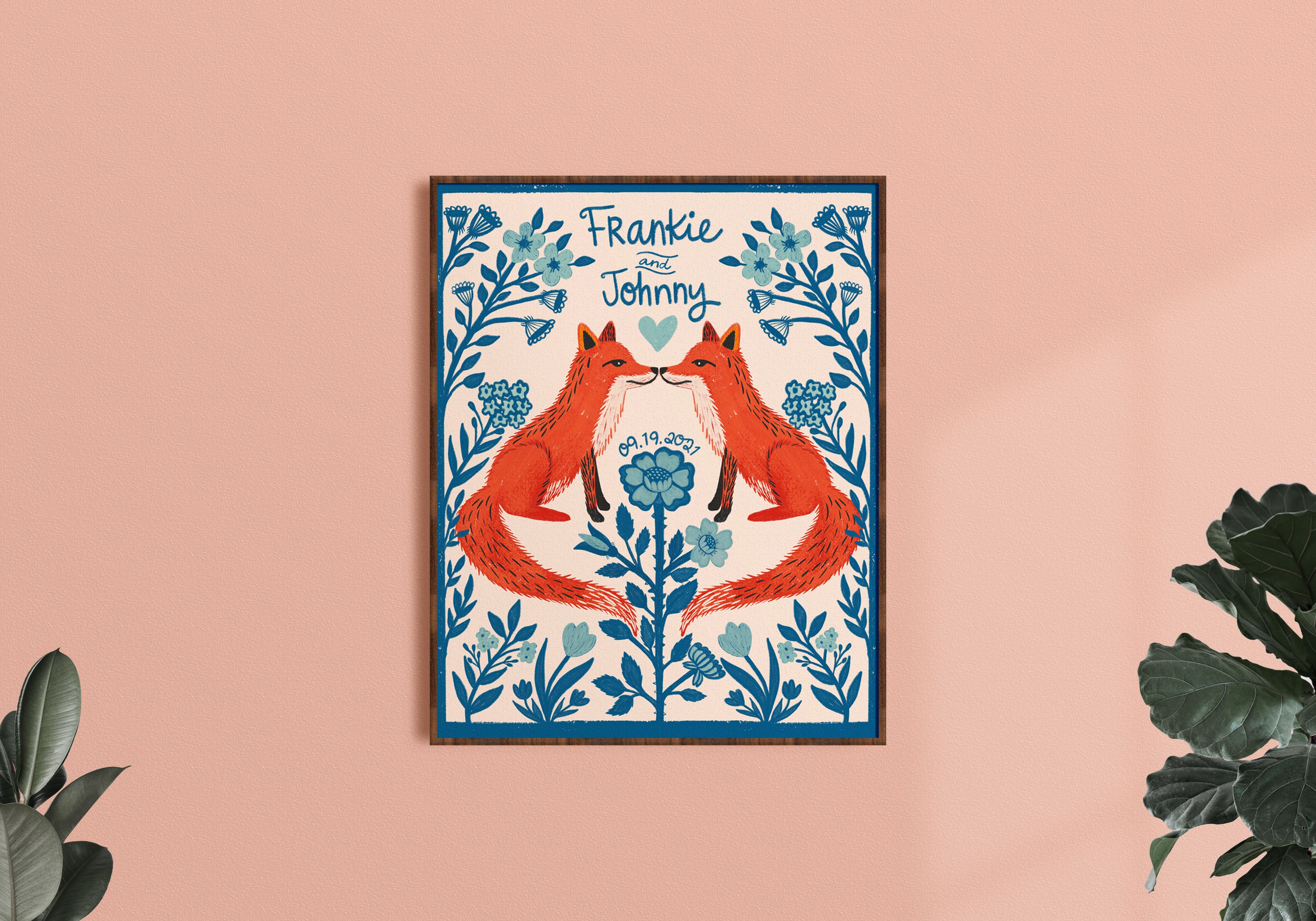 Fox Personalized Print