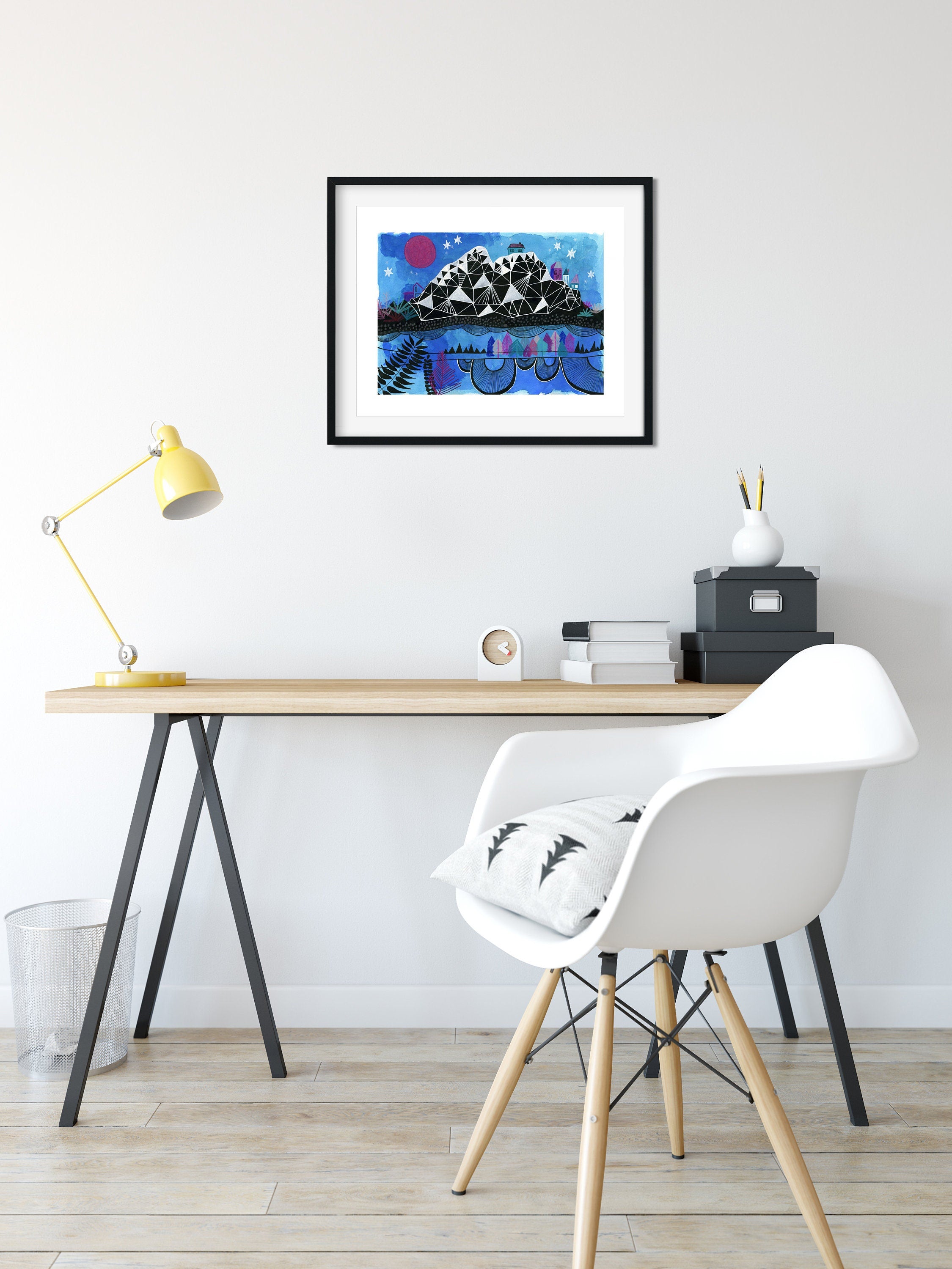 Magic Mountain - Art Print