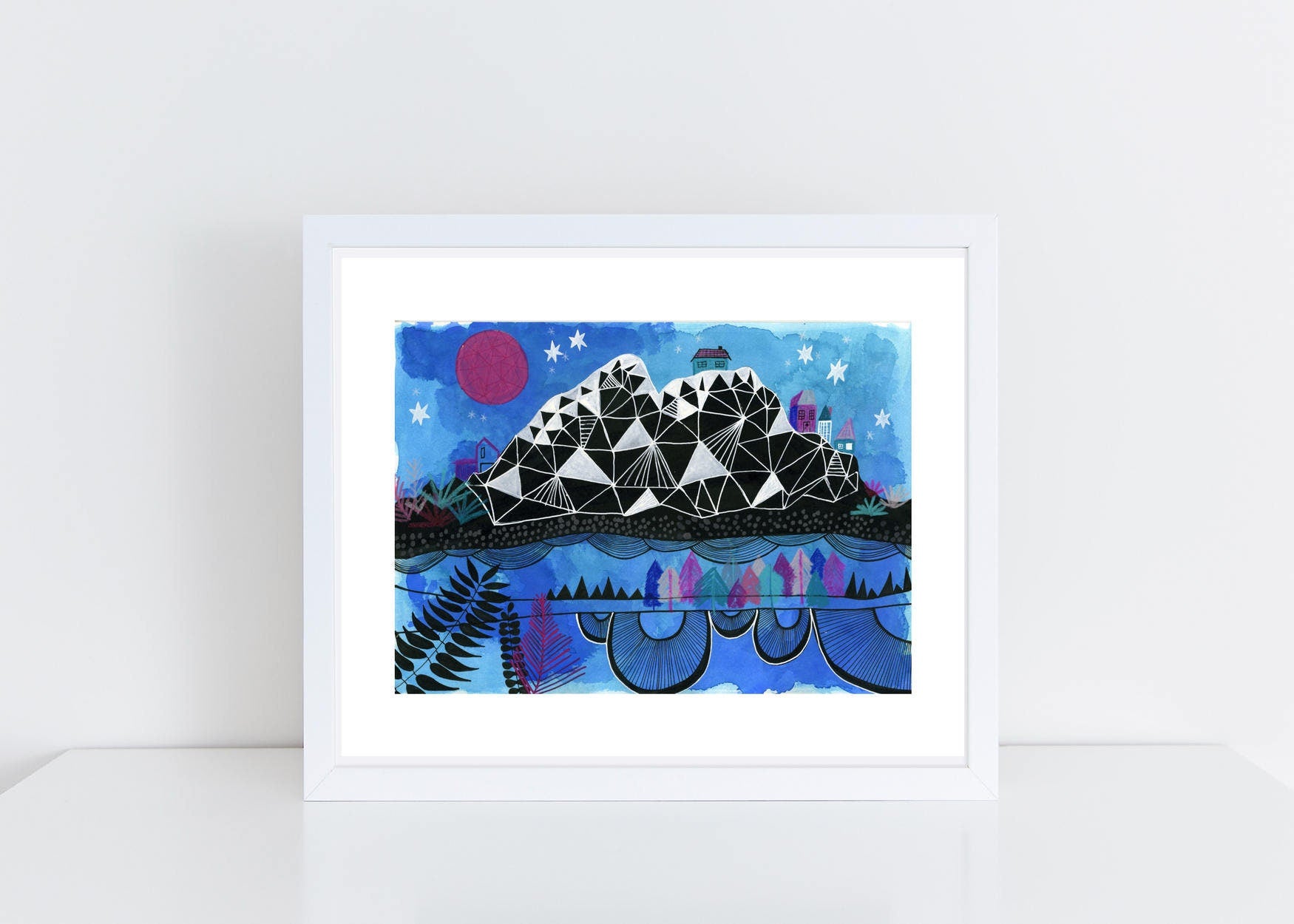 Magic Mountain - Art Print