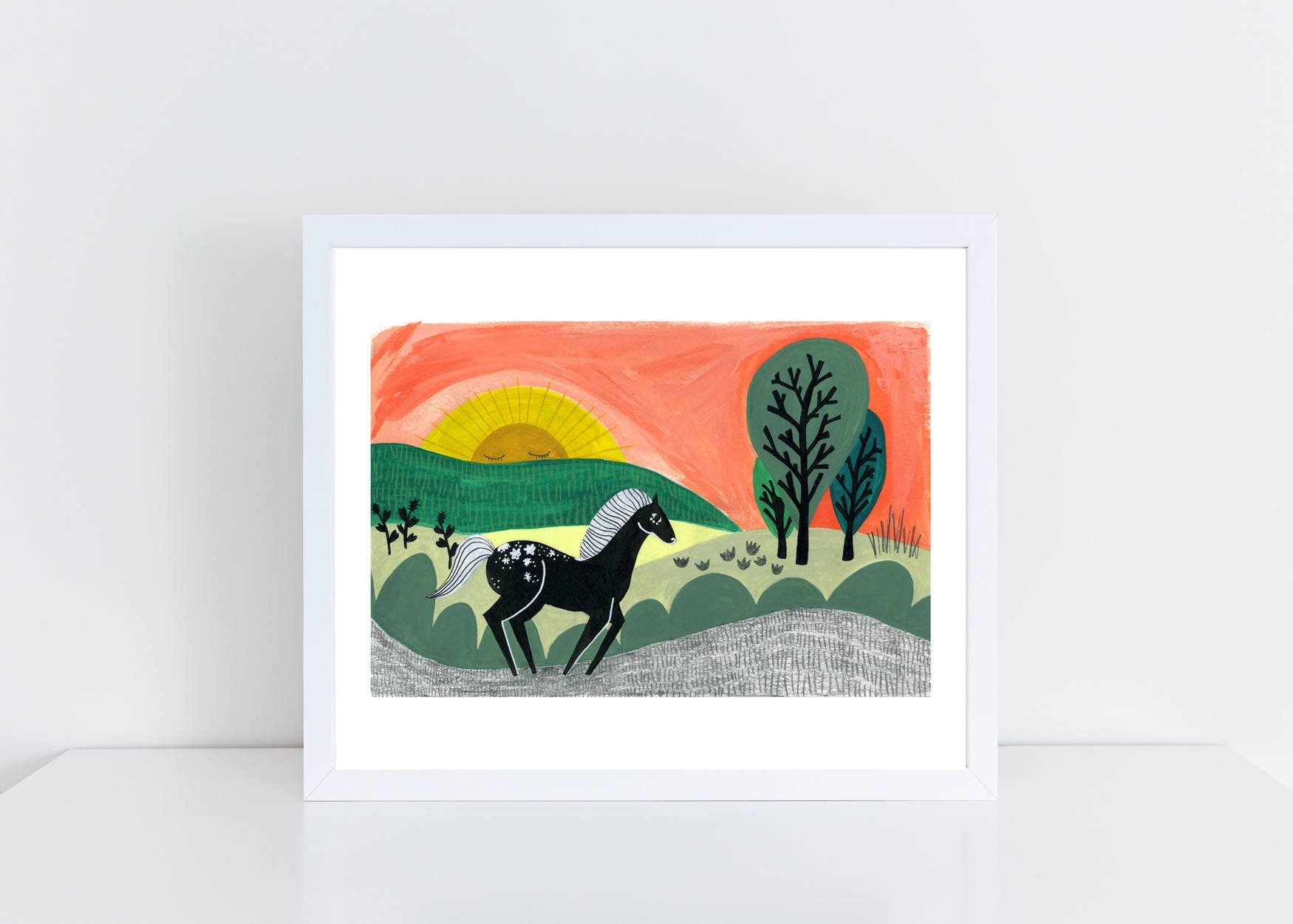 Black Beauty - Art Print