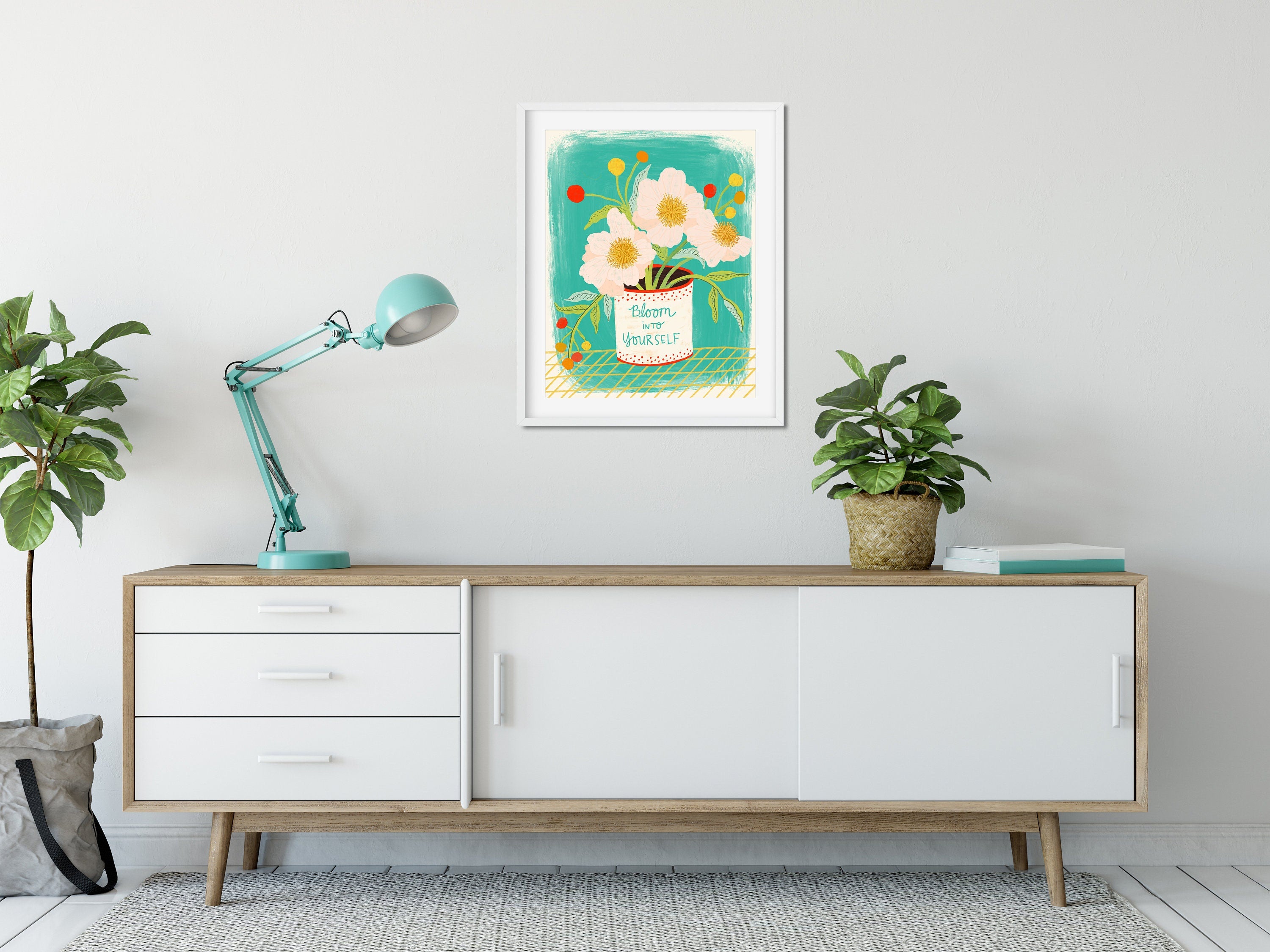 Bloom Into Yourself - Art Print