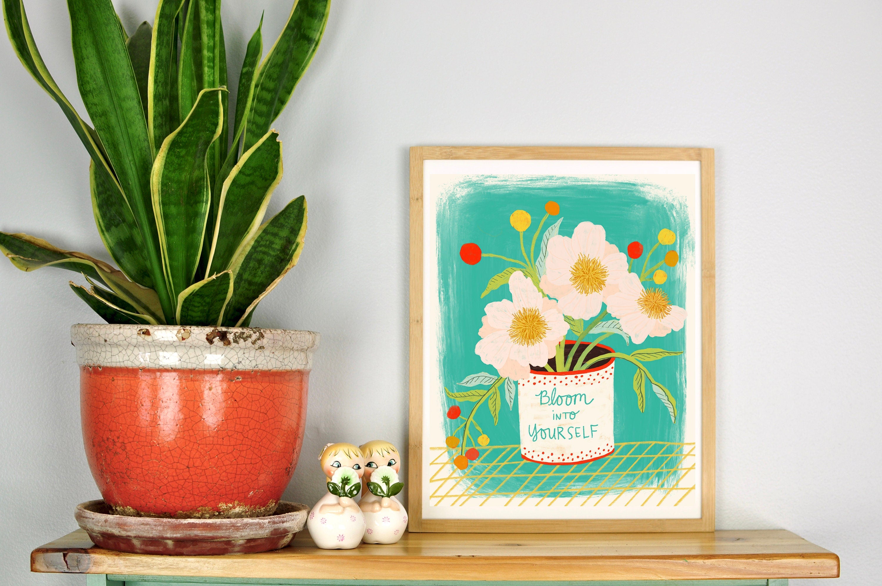 Bloom Into Yourself - Art Print