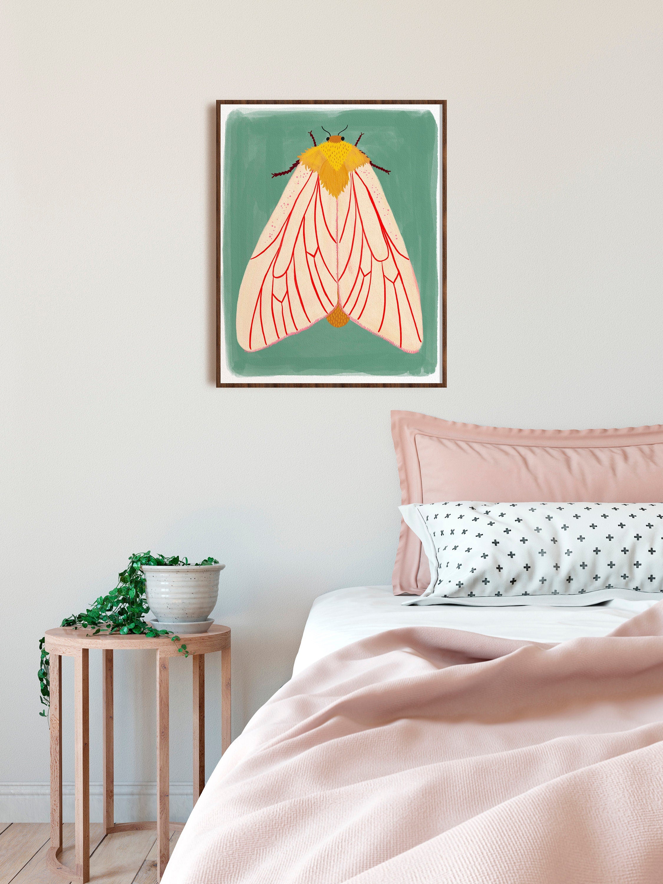 Ghost Moth - Art Print