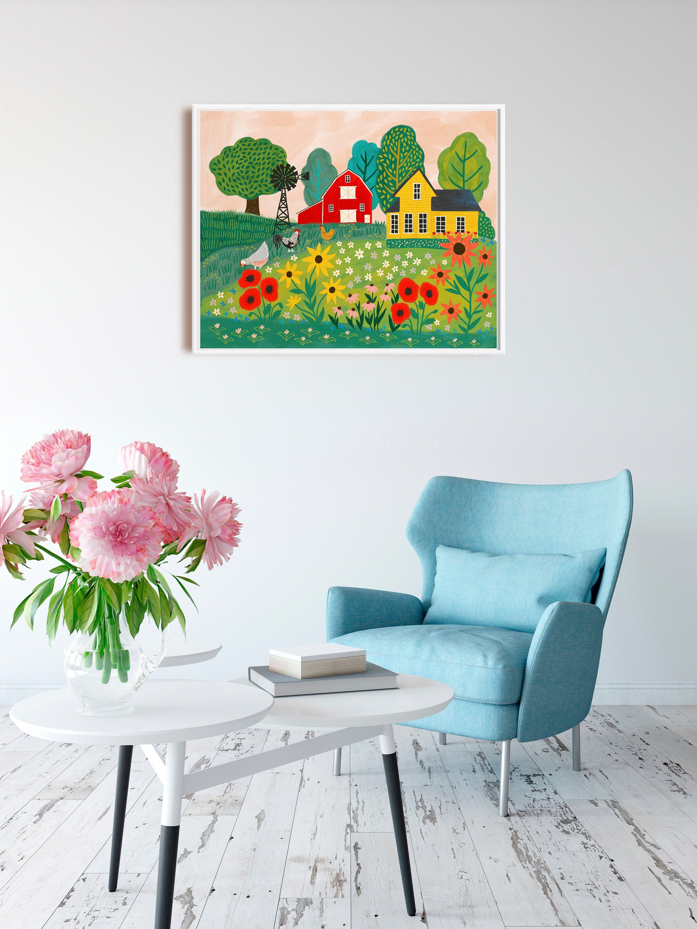 Happy Homestead - Art Print