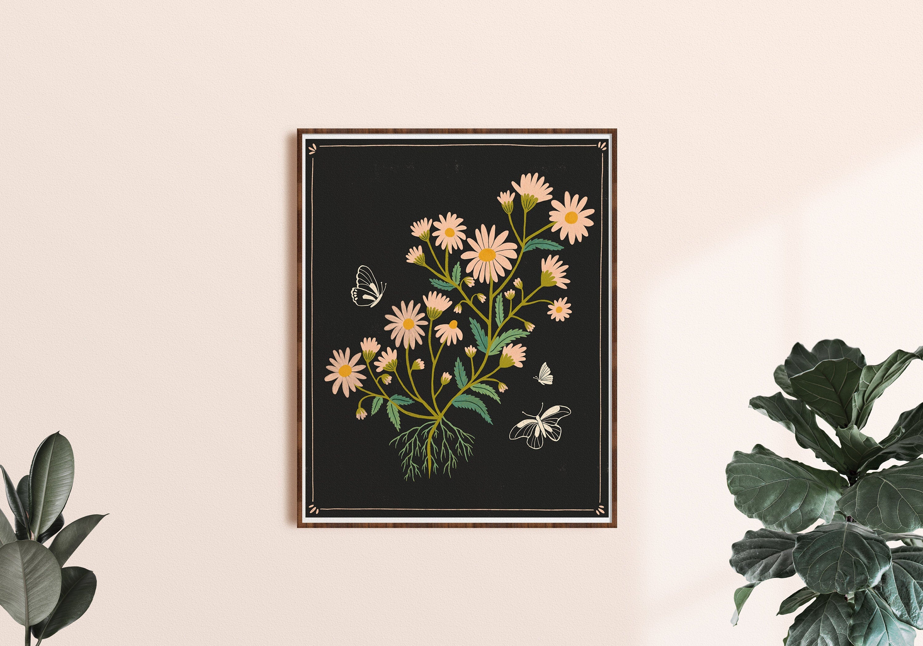 Pink Daisies - Art Print