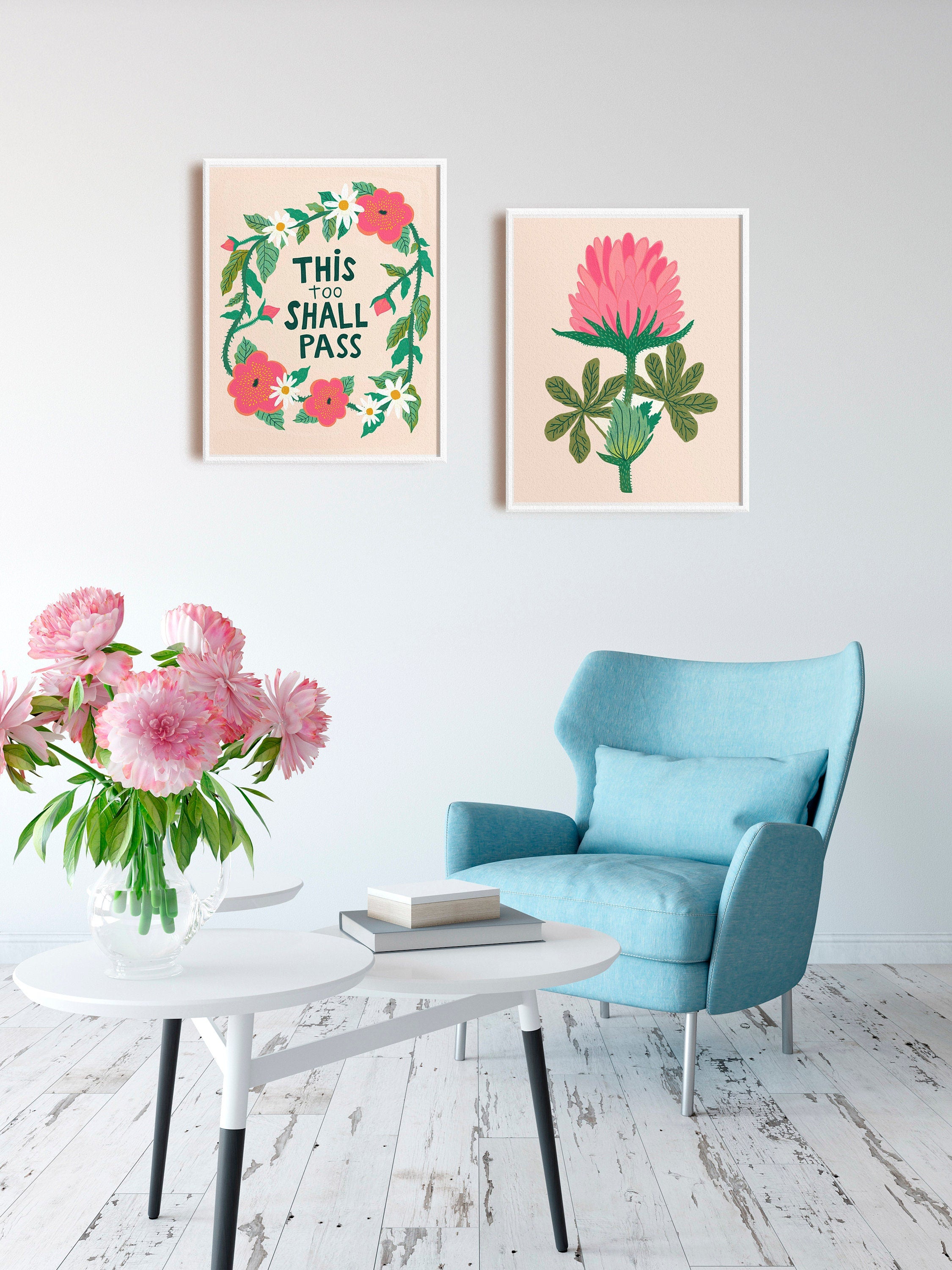 Wild Clover Flower - Art Print