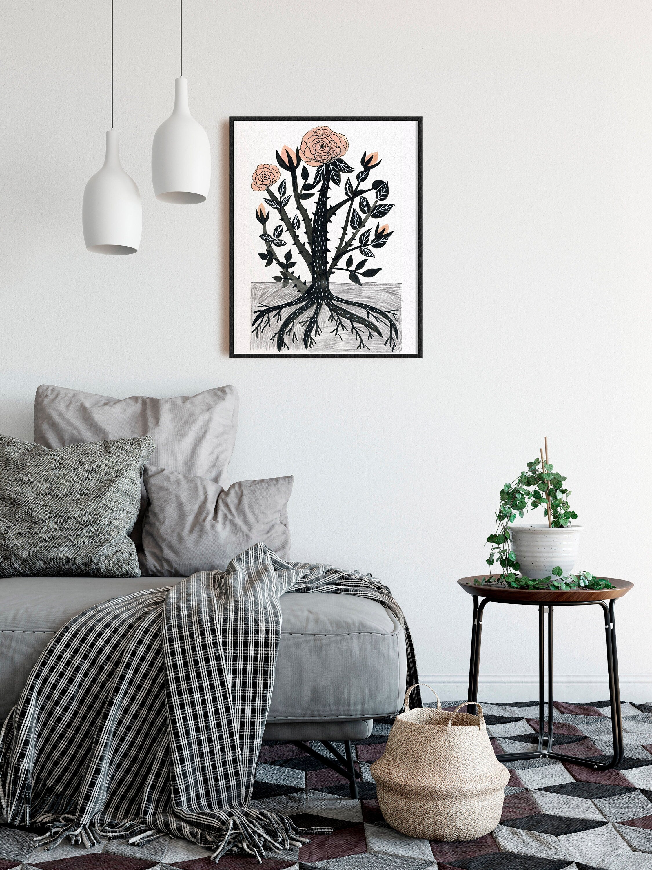 Pink Rose - Art Print