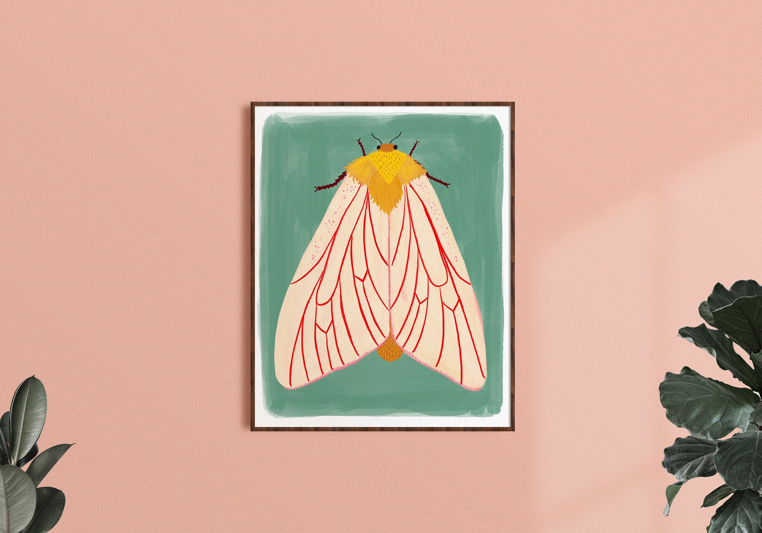 Ghost Moth - Art Print