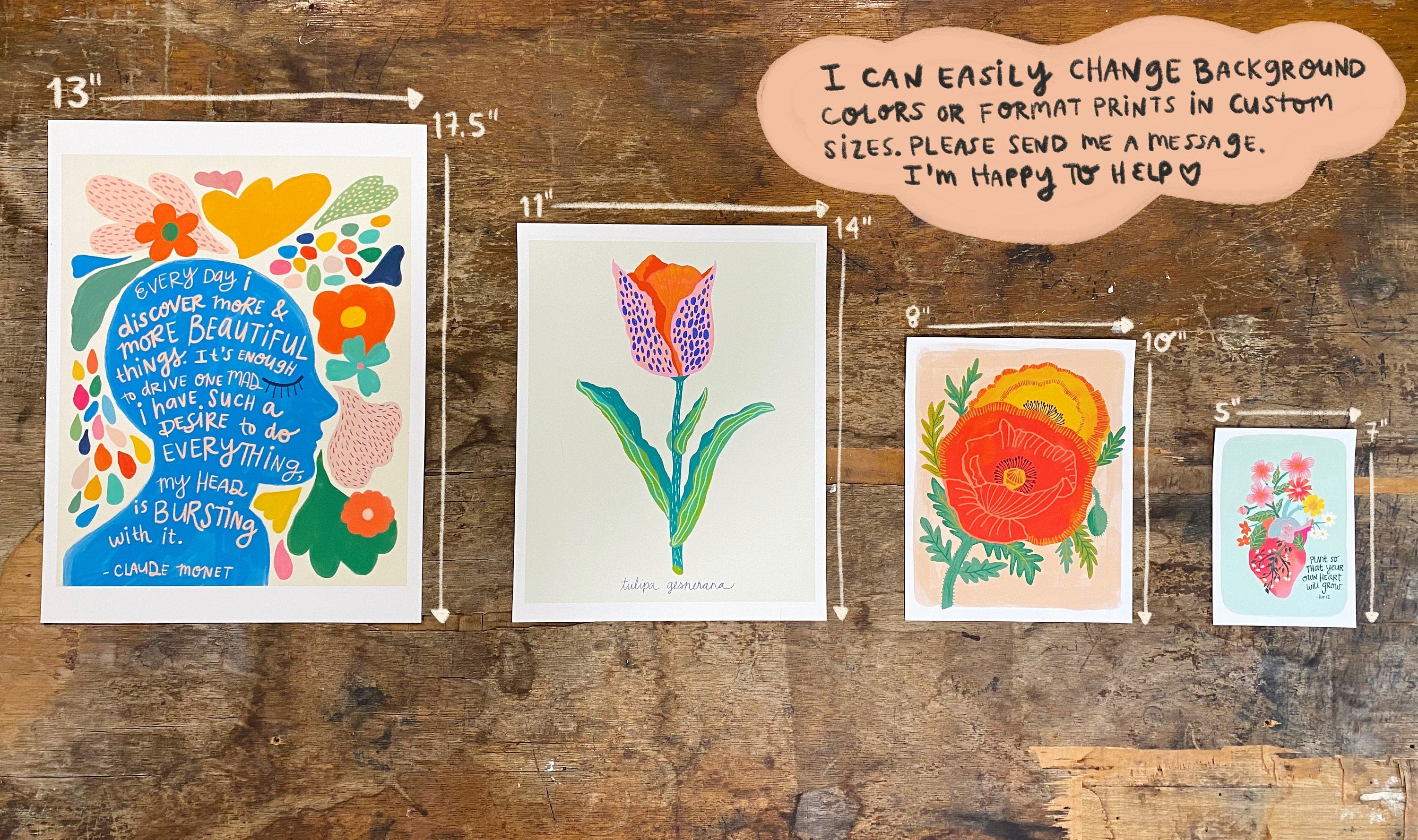 Wild Clover Flower - Art Print