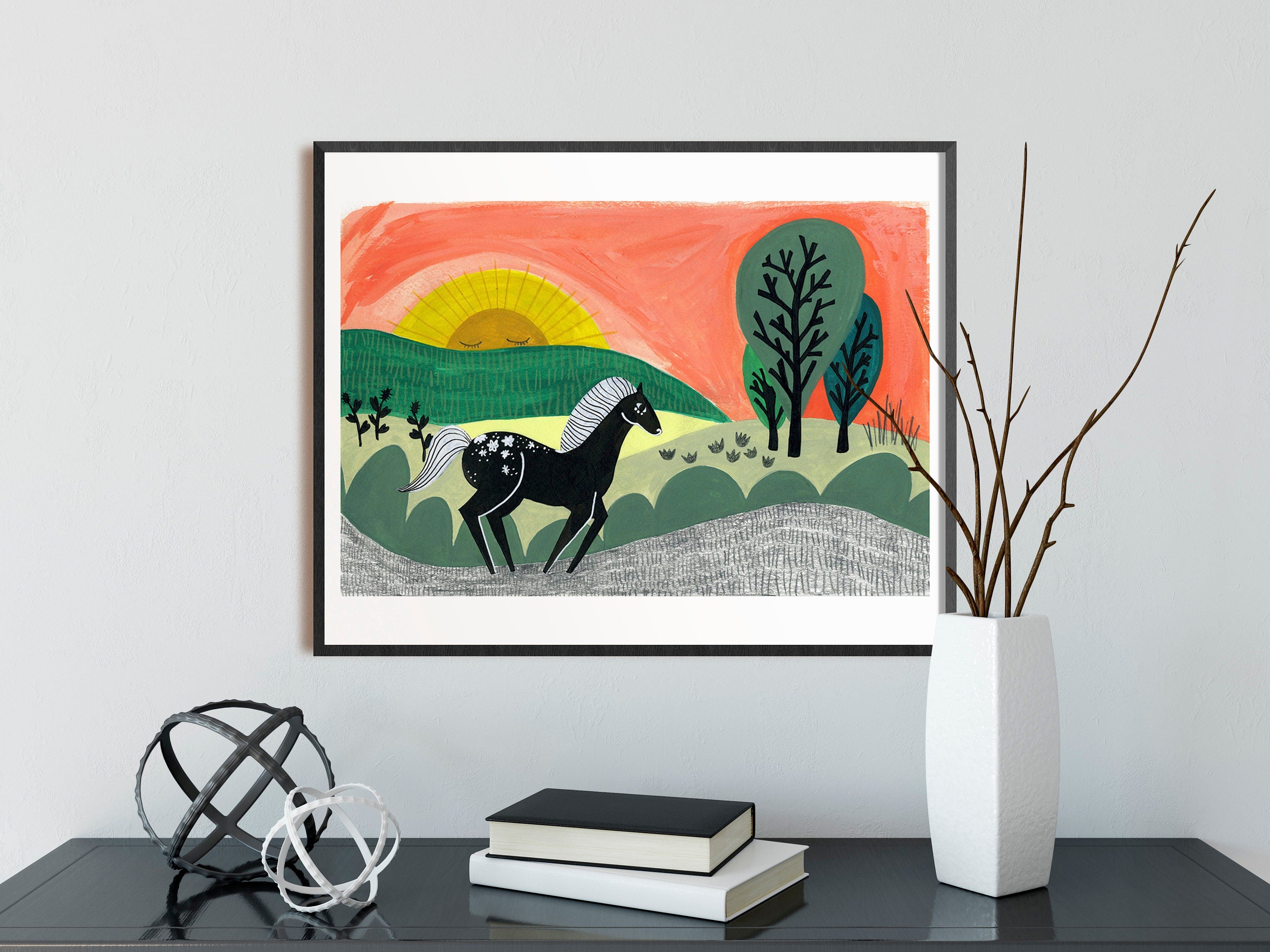 Black Beauty - Art Print