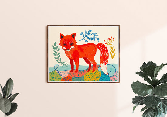 Red Fox - Art Print