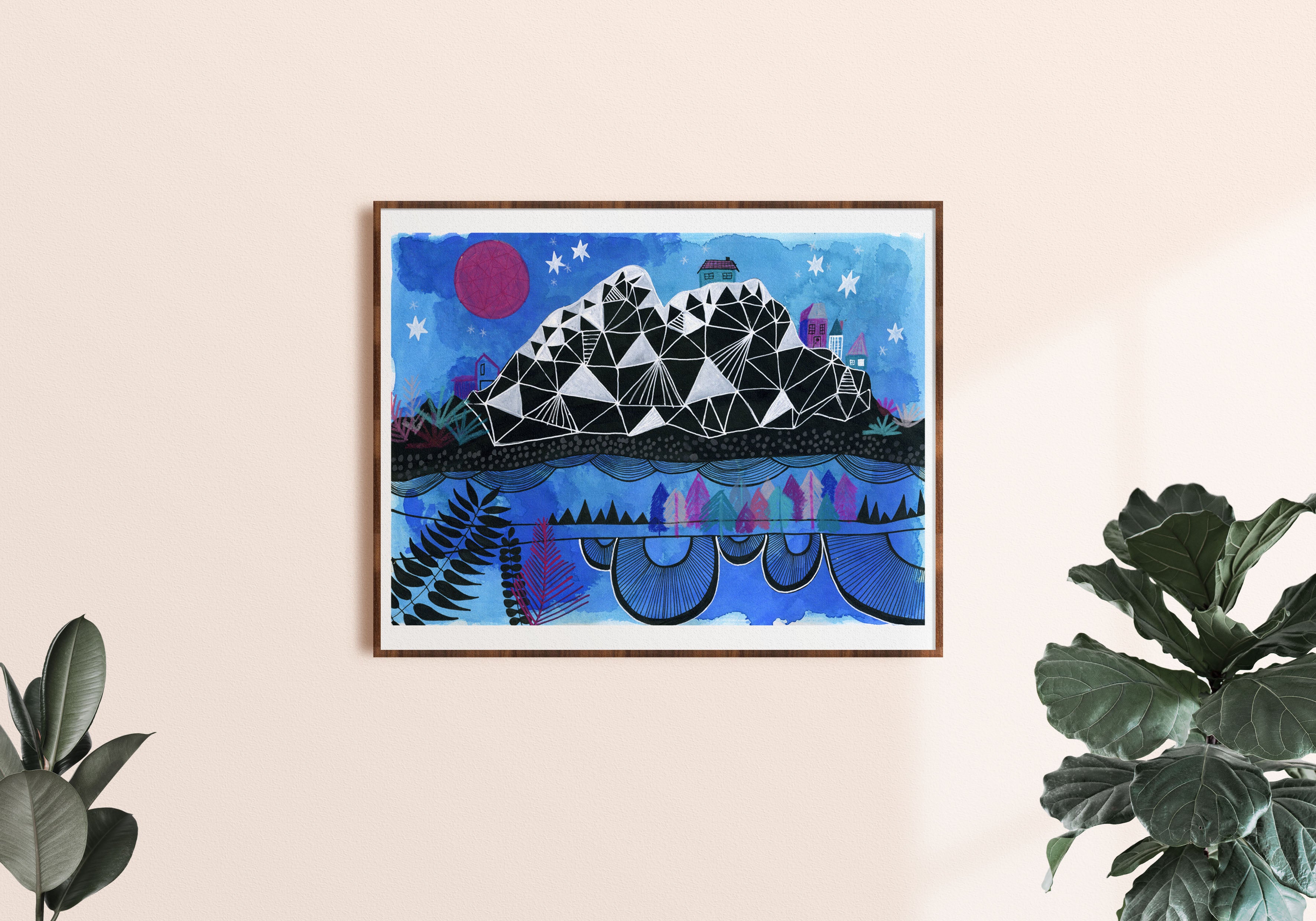 Magic Mountain - Art Print