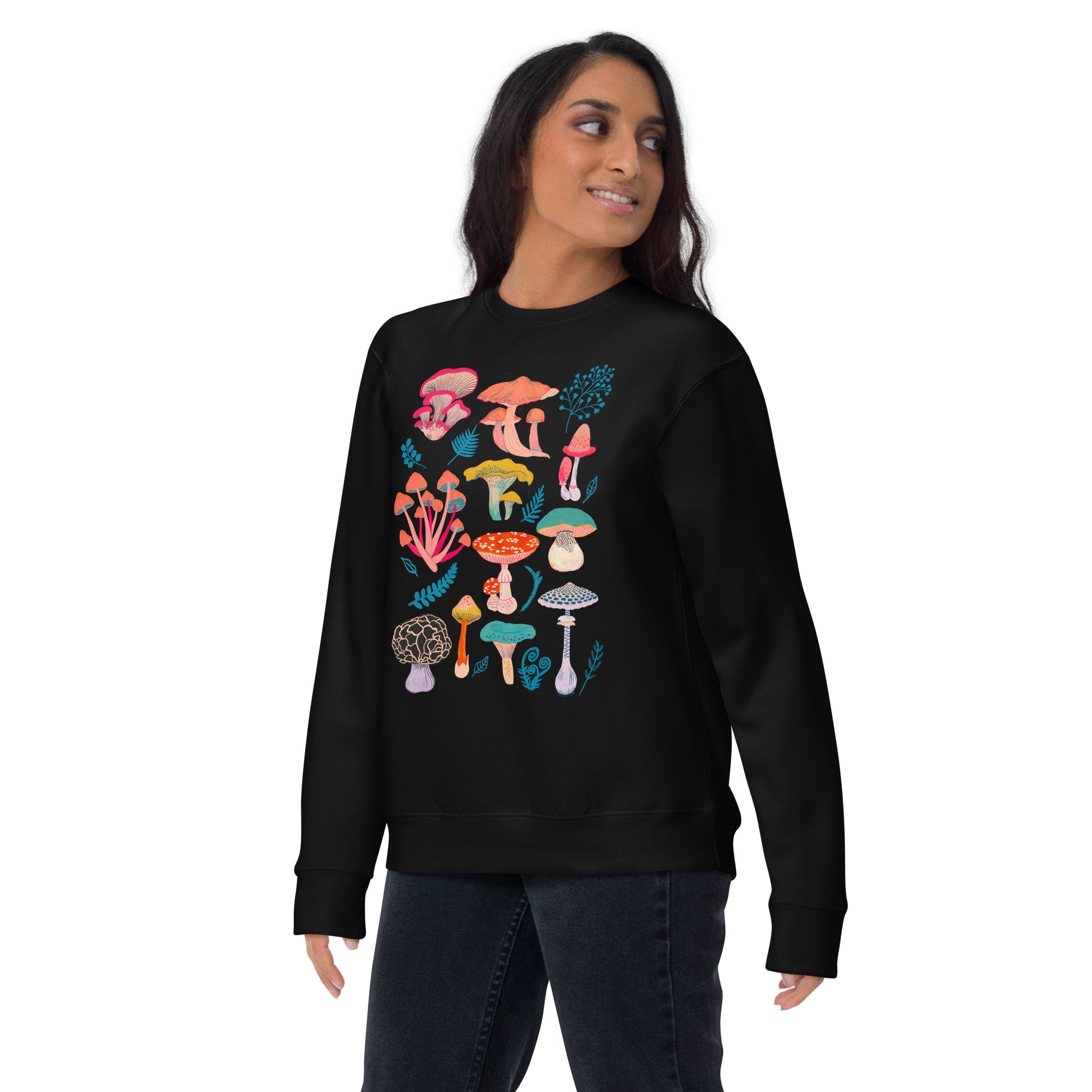 Mushroom Sweatshirt - Unisex Fit