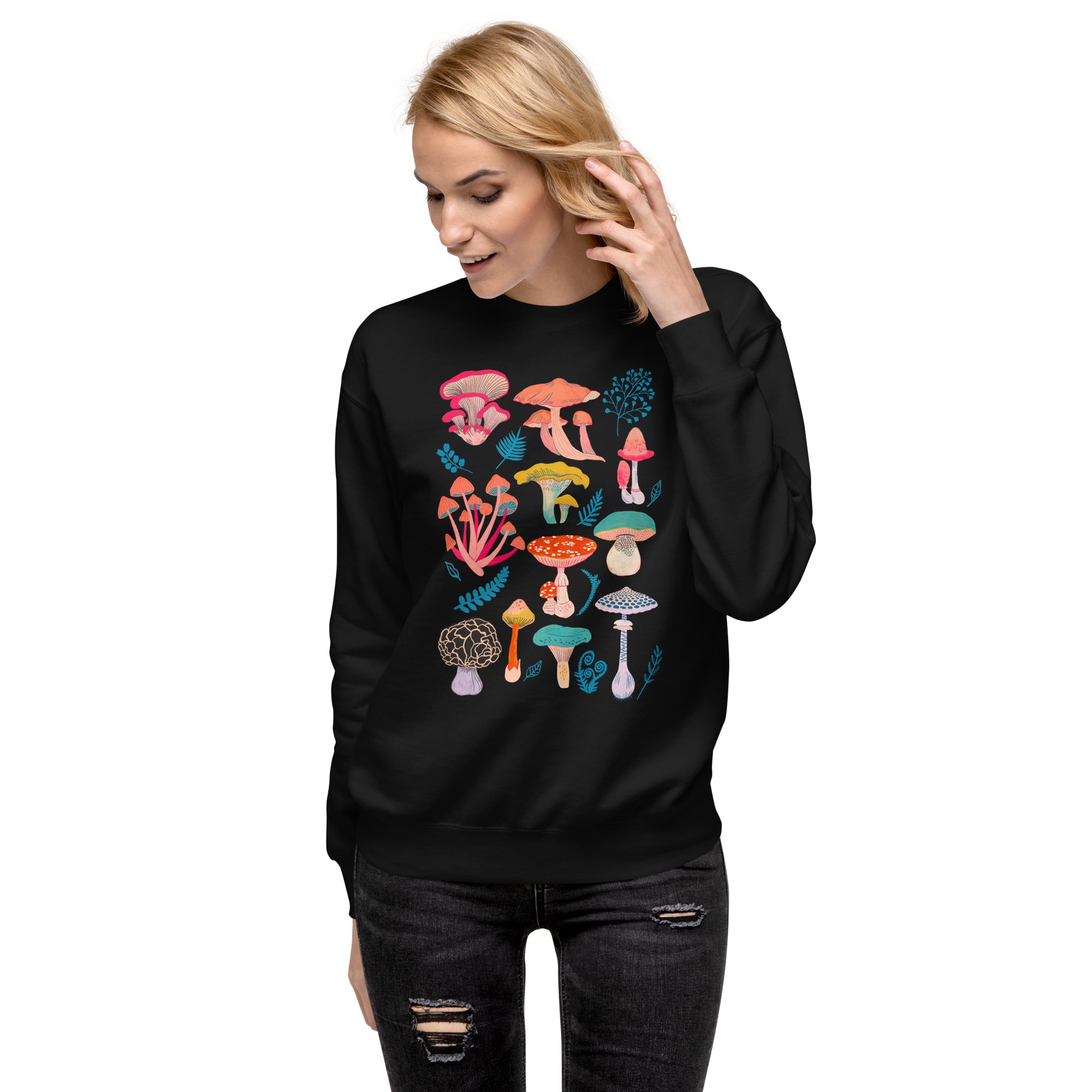 Mushroom Sweatshirt - Unisex Fit