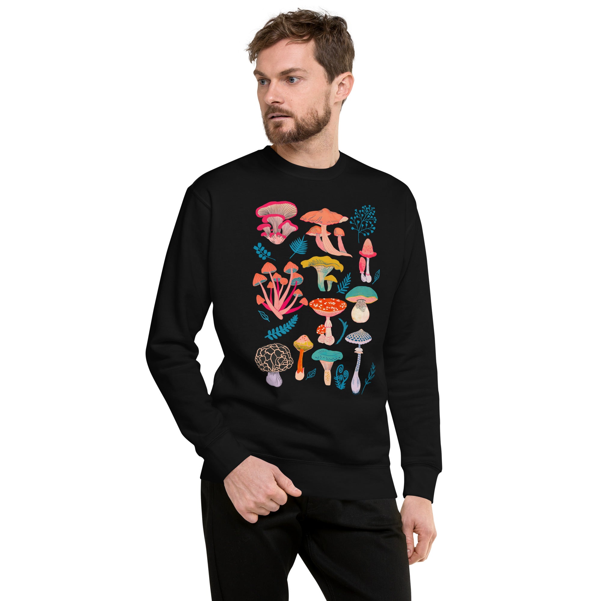 Mushroom Sweatshirt - Unisex Fit