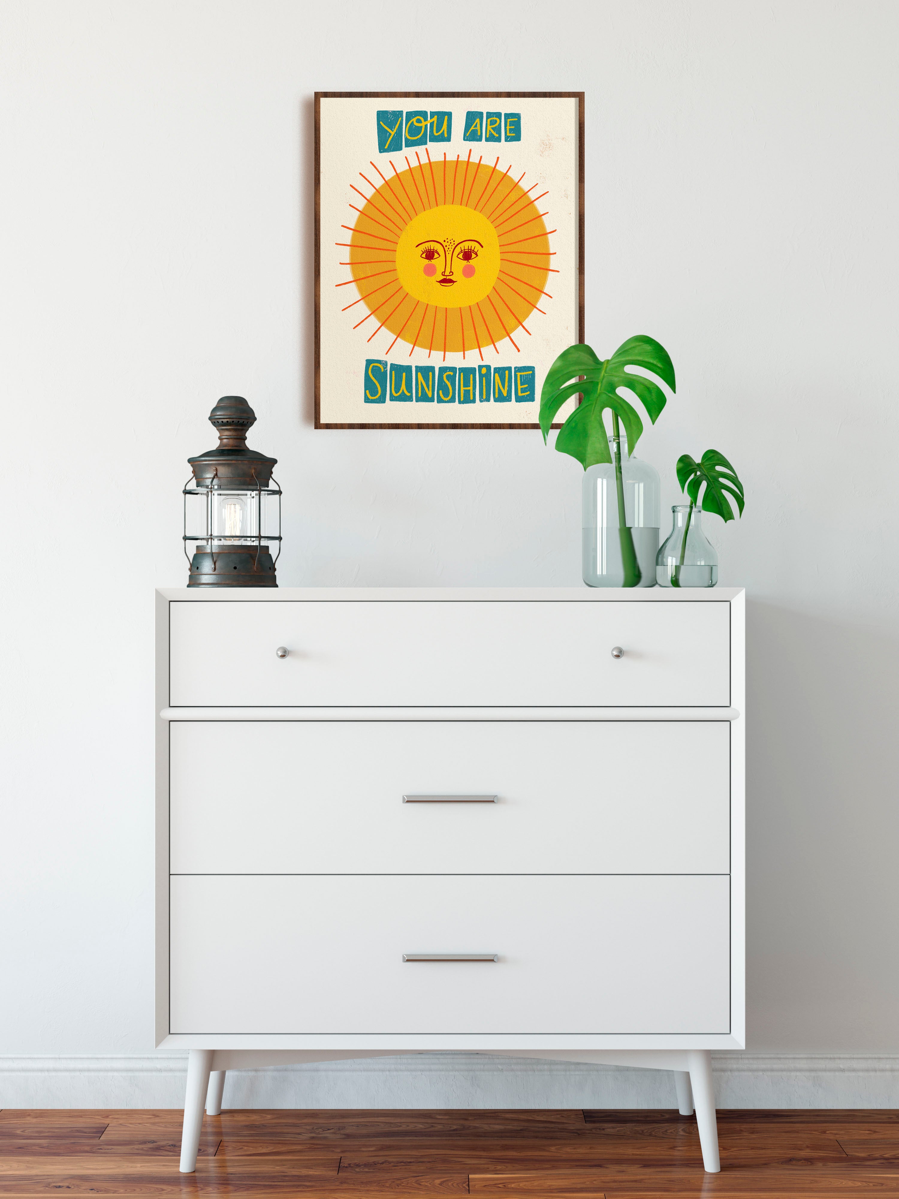 You Are Sunshine - Art Print