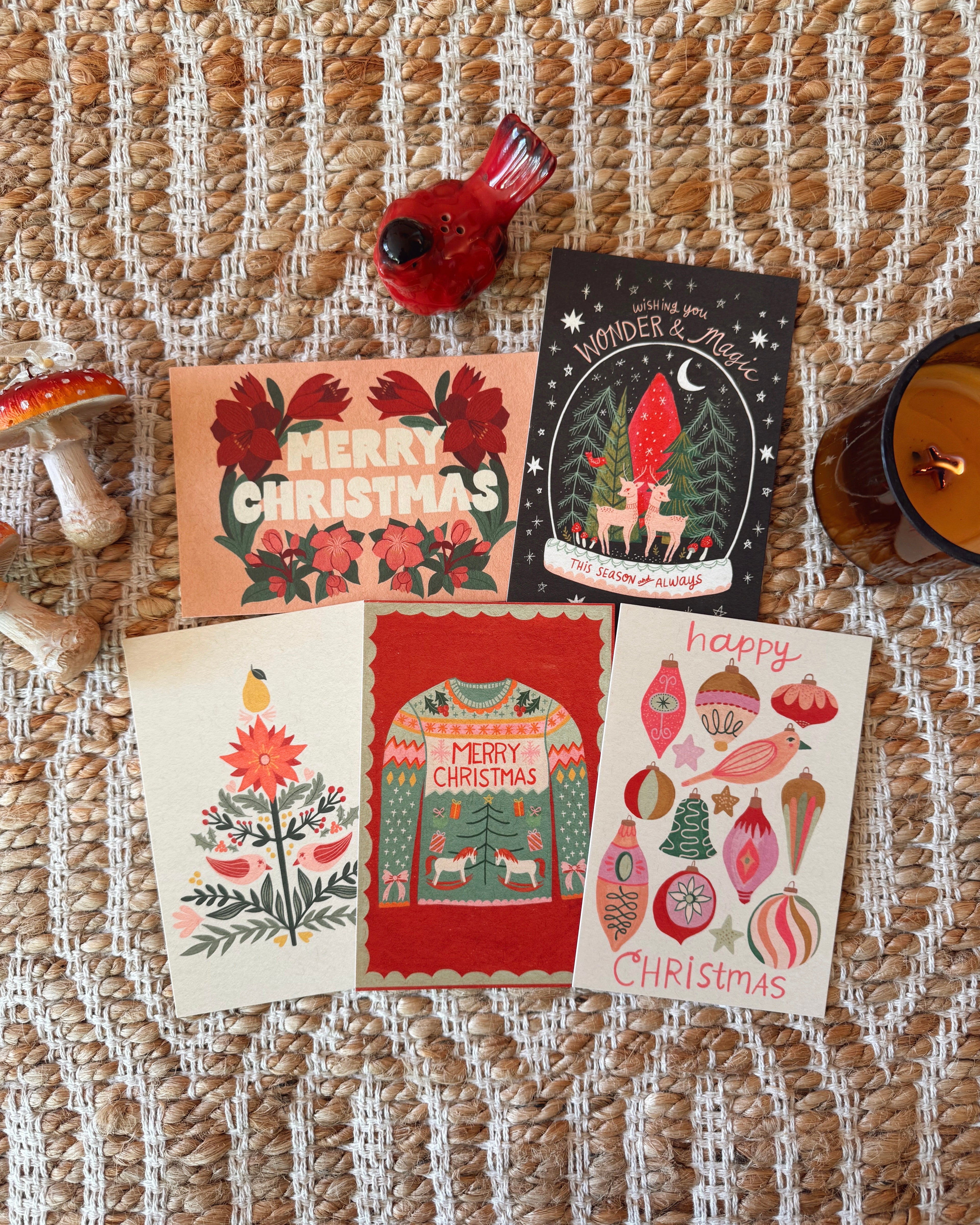 Christmas Postcard Pack  | 10 postcards
